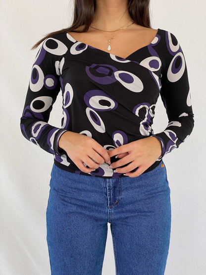 AKIRÈ Italy Top - Balagan Vintage Full Sleeve Top 00s, 90s, Deals, full sleeve top, Rama