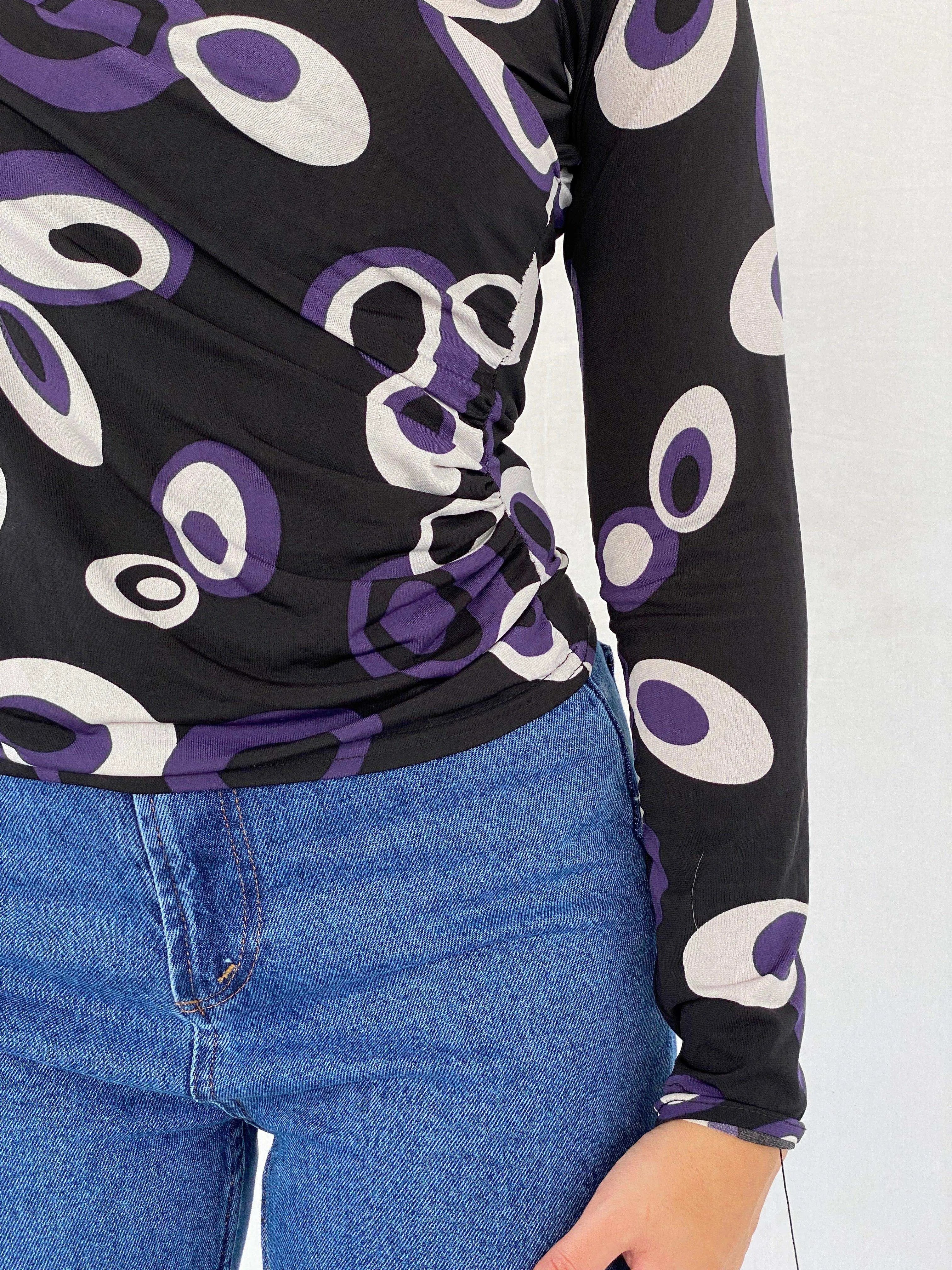 AKIRÈ Italy Top - Balagan Vintage Full Sleeve Top 00s, 90s, full sleeve top, Rama