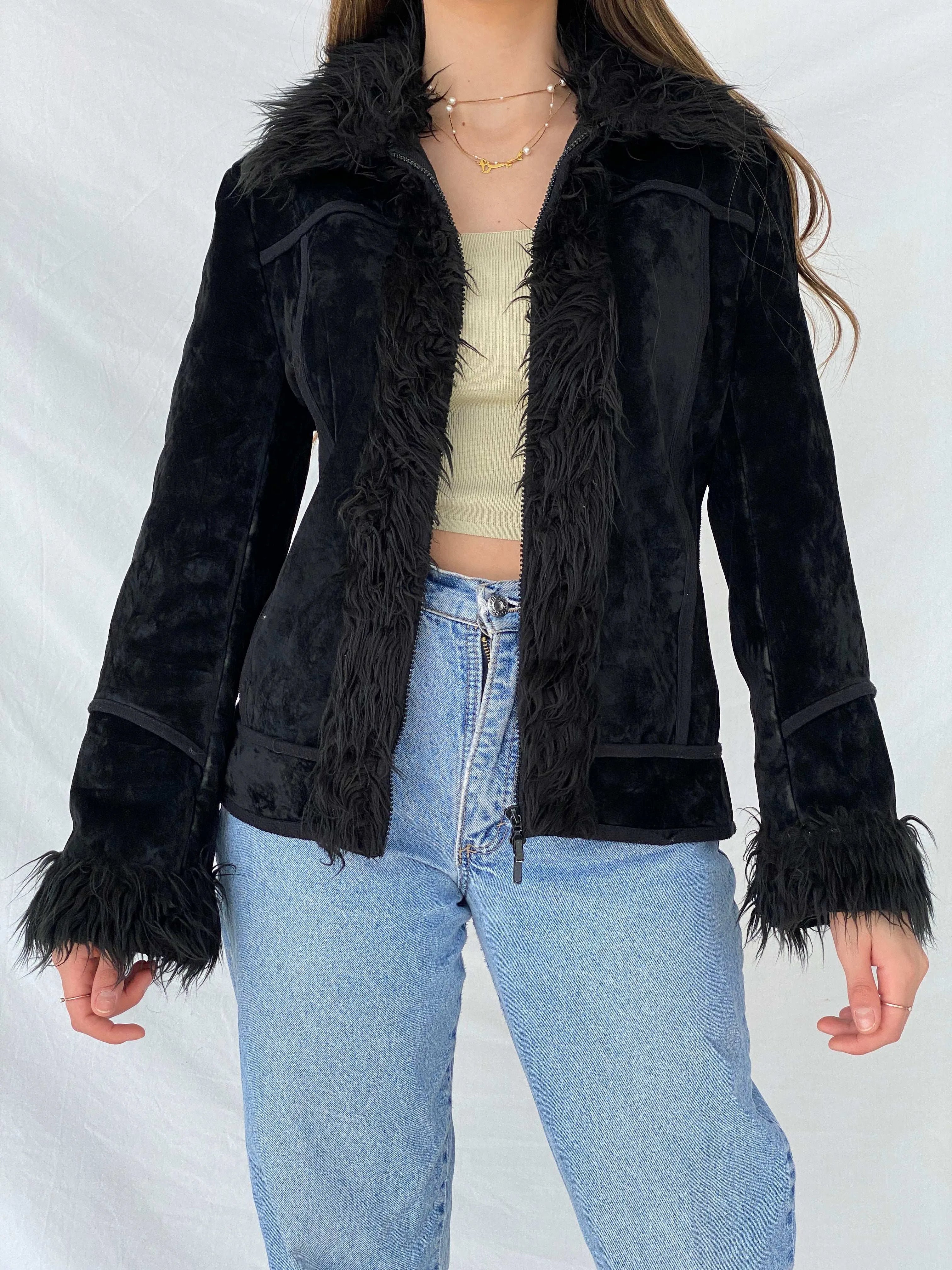 ジャケット・アウター 00s Y2K archive suede rabbit fur jacket il_1080xN.3824653676_j7q7.jpg