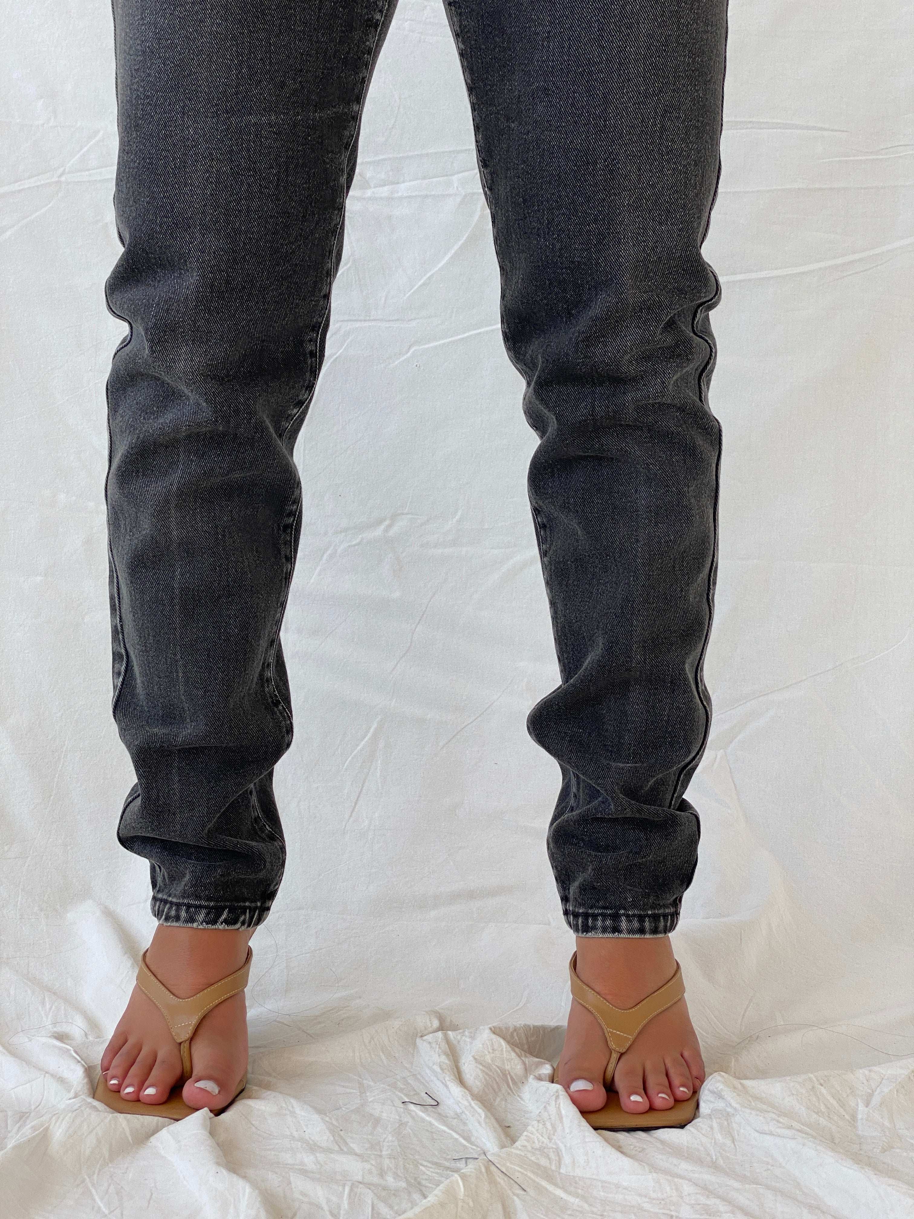 Calvin Klein Washed Black Jeans - 36EUR - Balagan Vintage Jeans 00s, denim, jeans, Lana