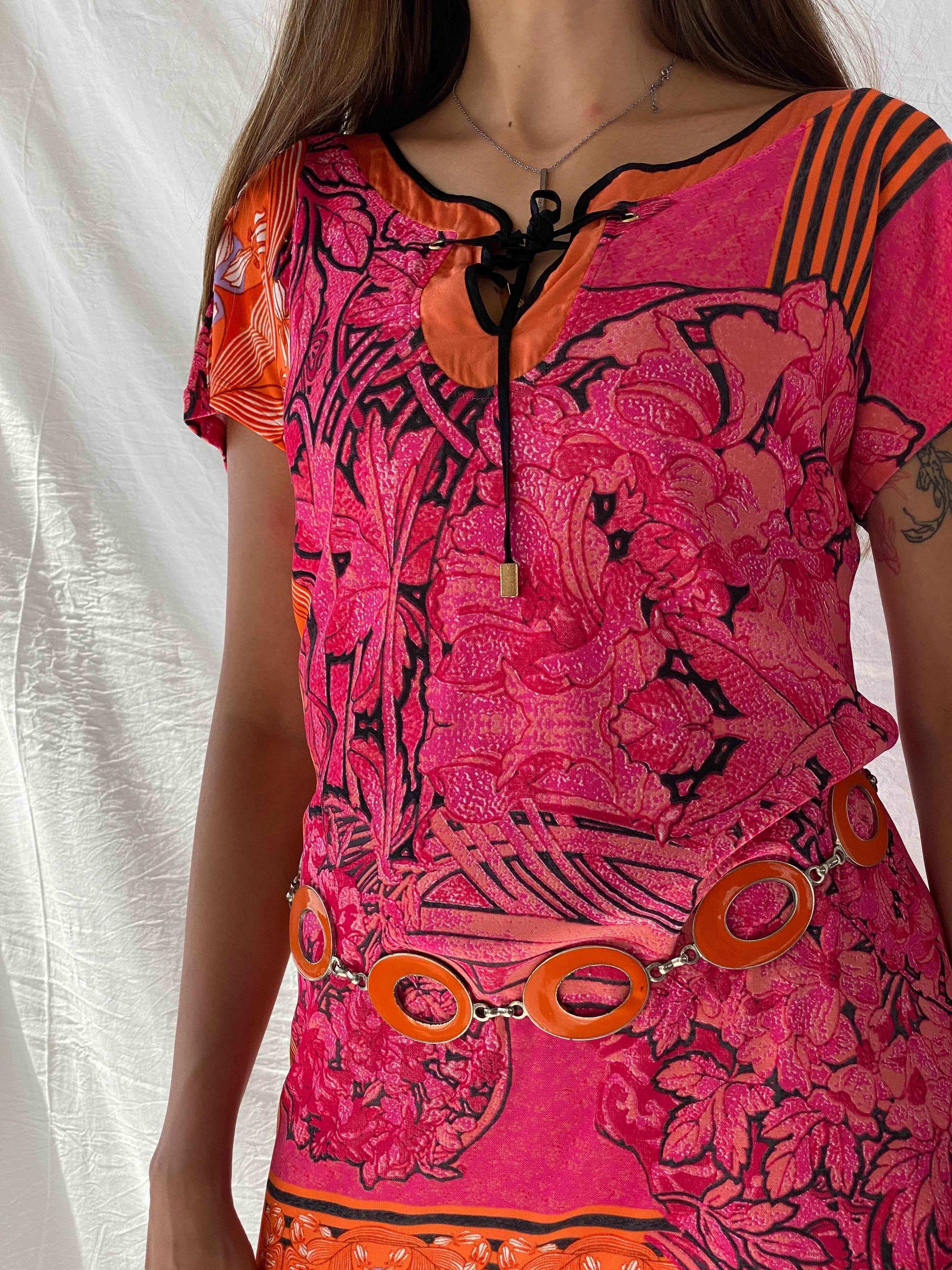 Class Roberto Cavalli Shirt Dress - Balagan Vintage Midi Dress 00s, 90s, Deals, dress, midi dress, Mira