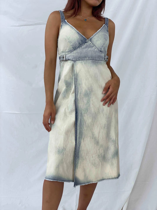 Diesel Denim Dress - Balagan Vintage Denim Dress 00s, 90s, Deals, denim, denim dress, midi dress, Taima