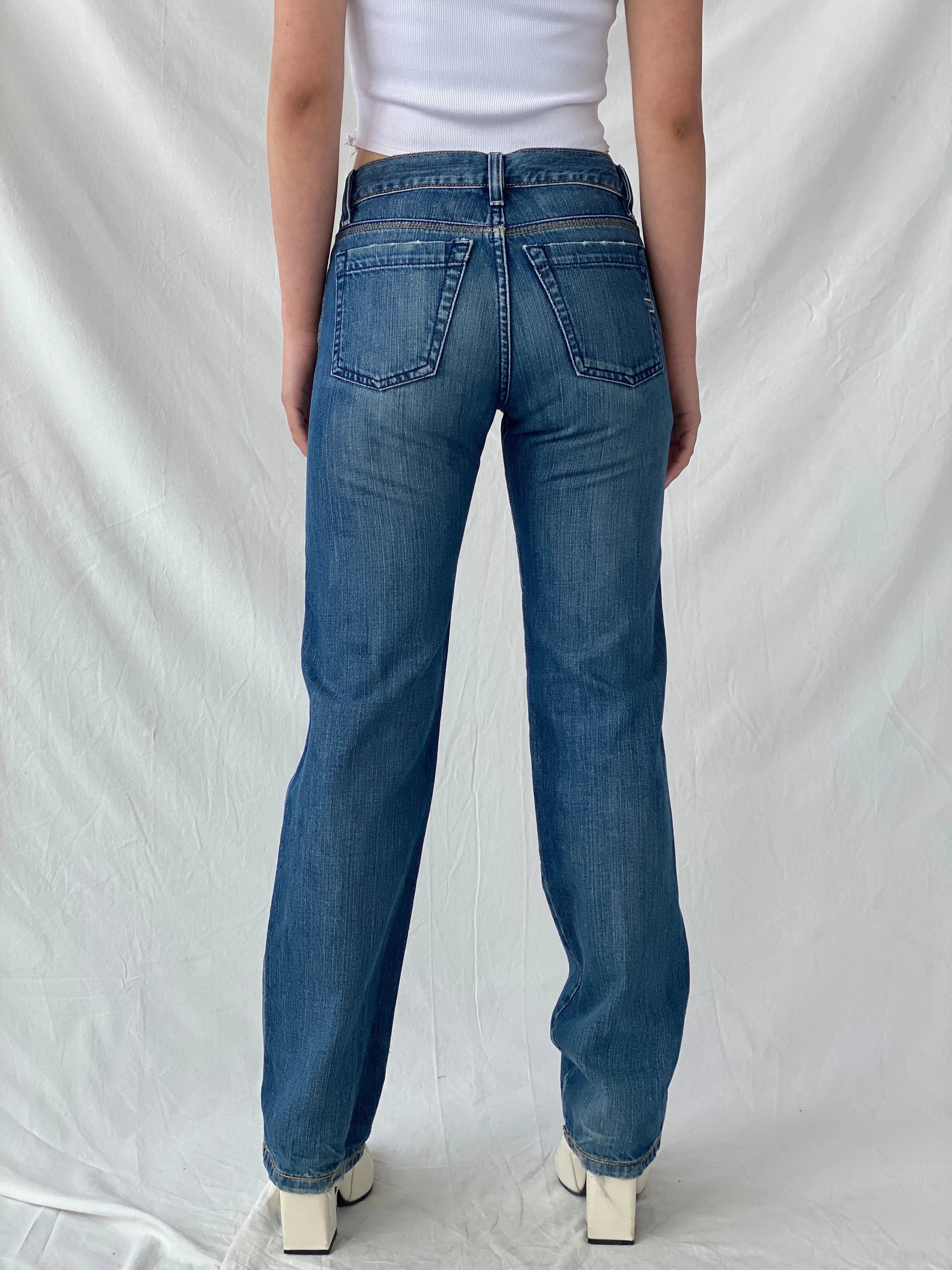 Diesel Industry Denim Division Mid Rise Women’s Jeans - 34EUR - Balagan Vintage Jeans 90s, Christine, denim, Diesel, high waisted jeans, jeans, vintage jeans, women jeans