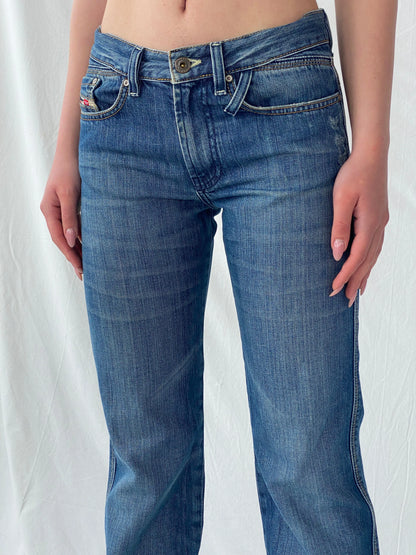 Diesel Industry Denim Division Mid Rise Women’s Jeans - 34EUR - Balagan Vintage Jeans 90s, Christine, denim, Diesel, high waisted jeans, jeans, vintage jeans, women jeans