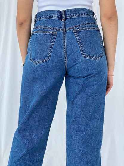 Eddie Bauer Denim Capris Pants - Size 36EUR - Balagan Vintage Capris Capris, denim, jeans, Juana, women jeans, women top