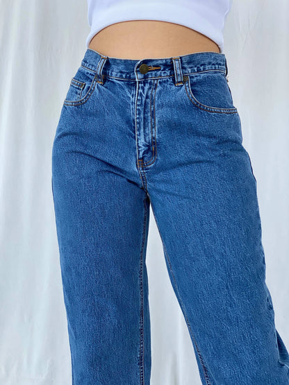 Eddie Bauer Denim Capris Pants - Size 36EUR - Balagan Vintage Capris Capris, denim, jeans, Juana, women jeans, women top