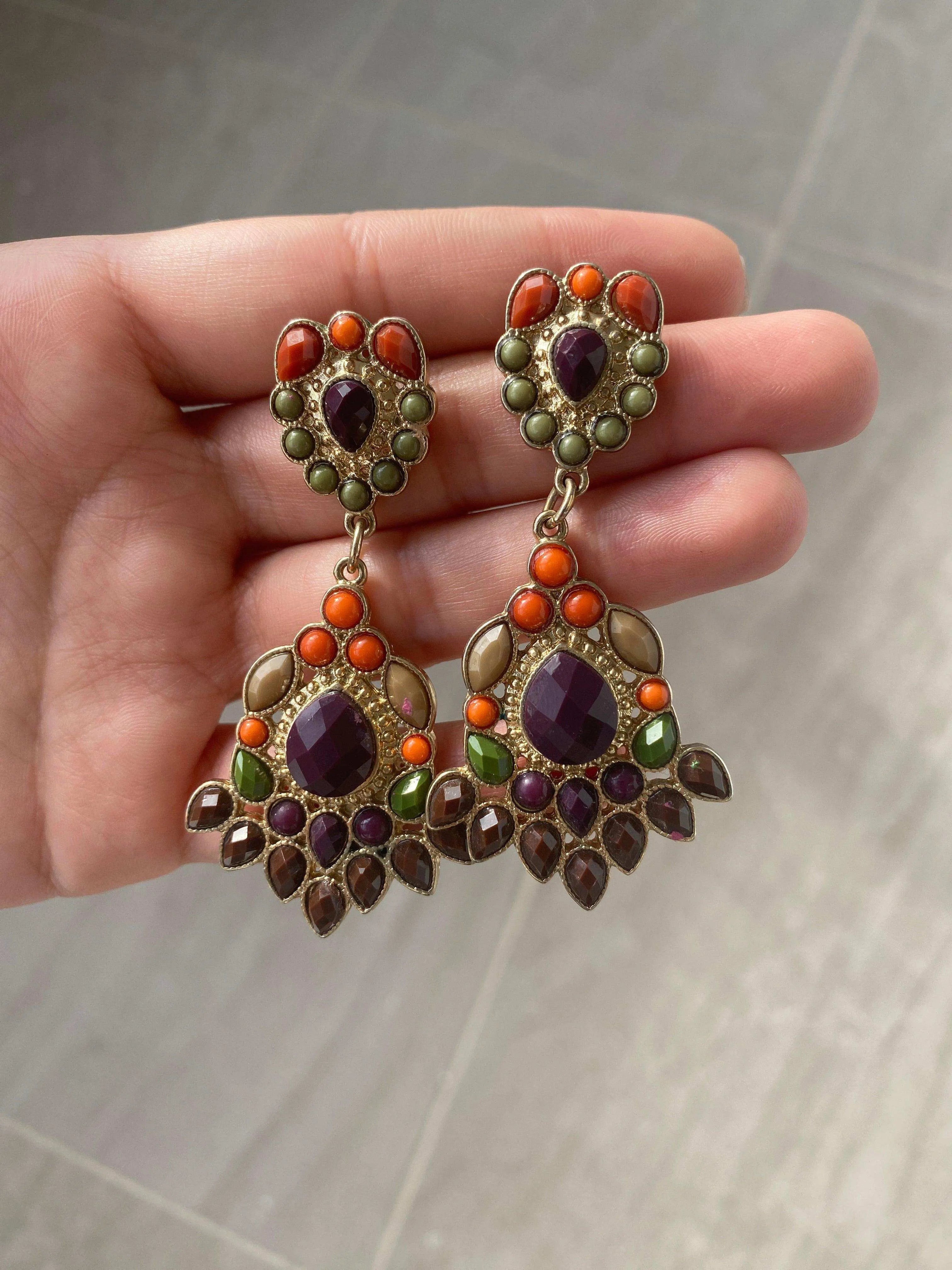 Gorgeous Y2K Earrings - Balagan Vintage Earrings 00s, 90s, Earrings