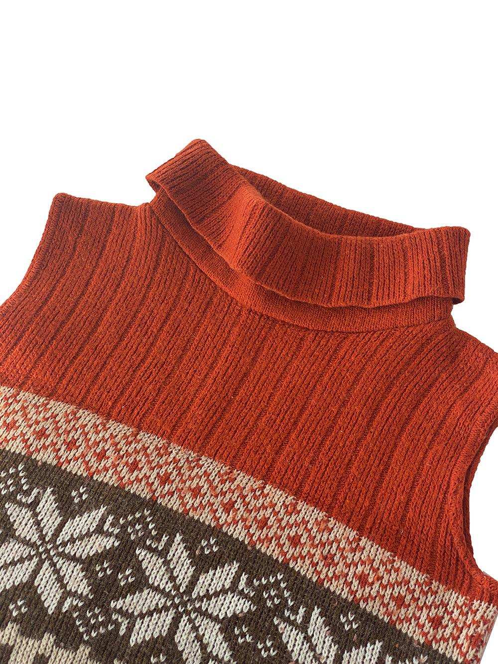 Vintage Knitted Sweater Vest - Balagan Vintage Vest 00s, 90s, knitted vest, NEW IN, vest