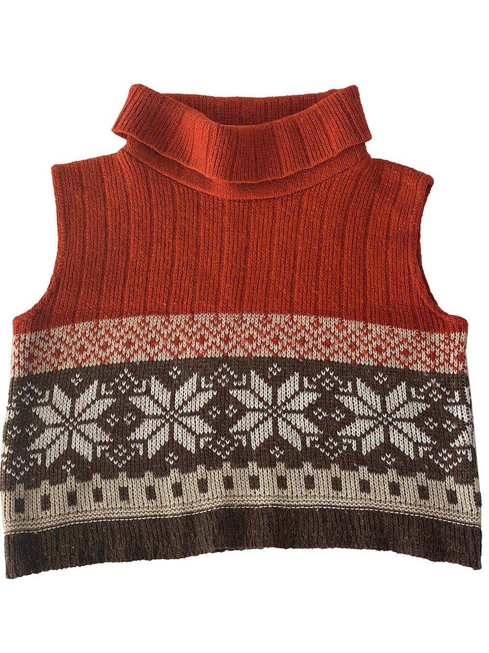 Vintage Knitted Sweater Vest - Balagan Vintage Vest 00s, 90s, knitted vest, NEW IN, vest