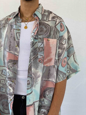 Vintage Ruok Silk Shirt - Balagan Vintage
