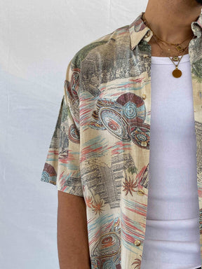 Vintage Tiklas Printed Shirt - Balagan Vintage