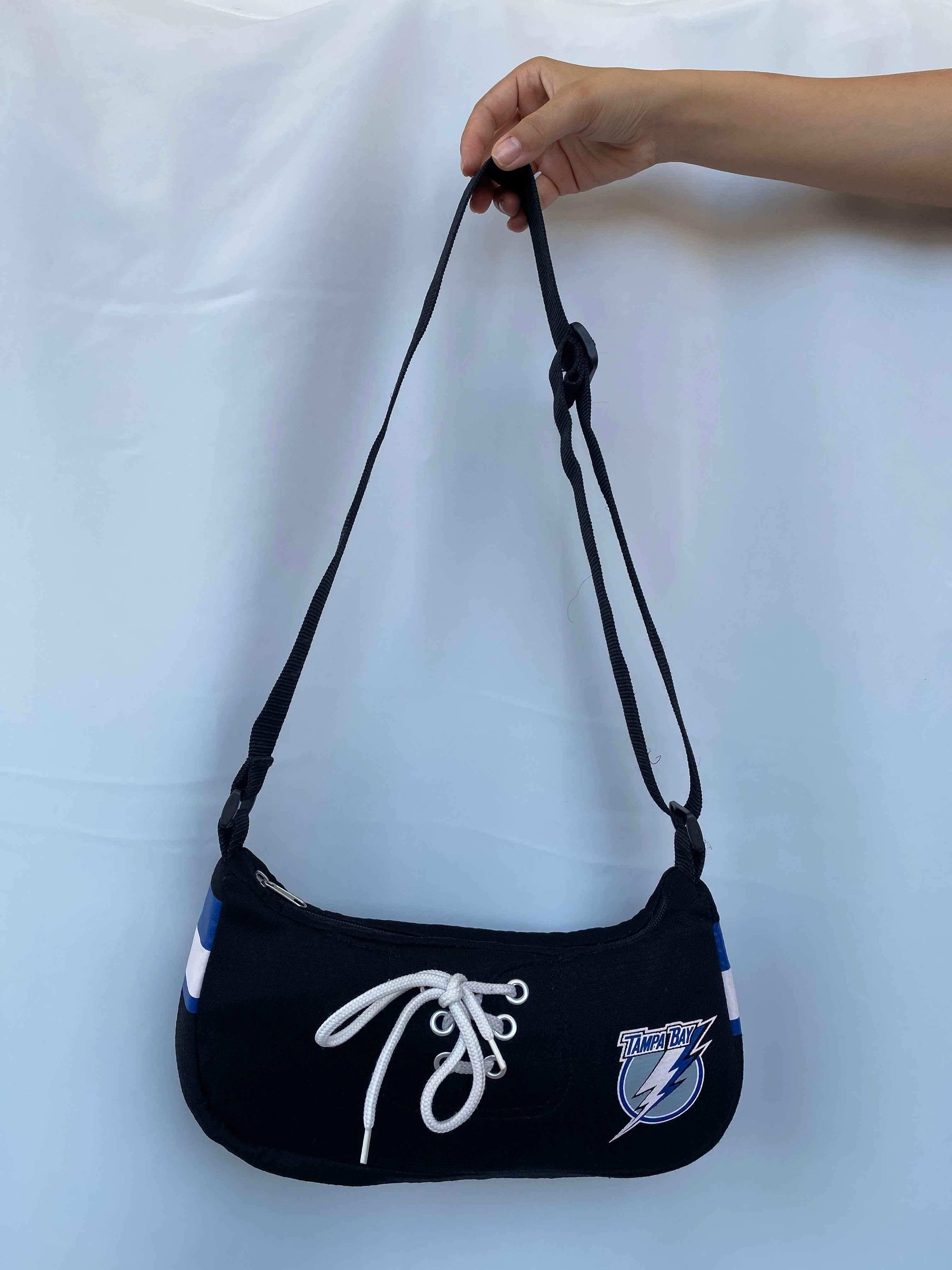 Vintage Pro.FAN.ity by Littlearth NHL Tampa Bay Jersey Crossbody Bag - Balagan Vintage