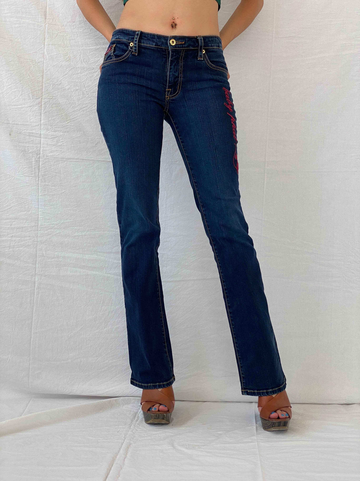 Y2K Baby Phat Low Rise Jeans - Balagan Vintage