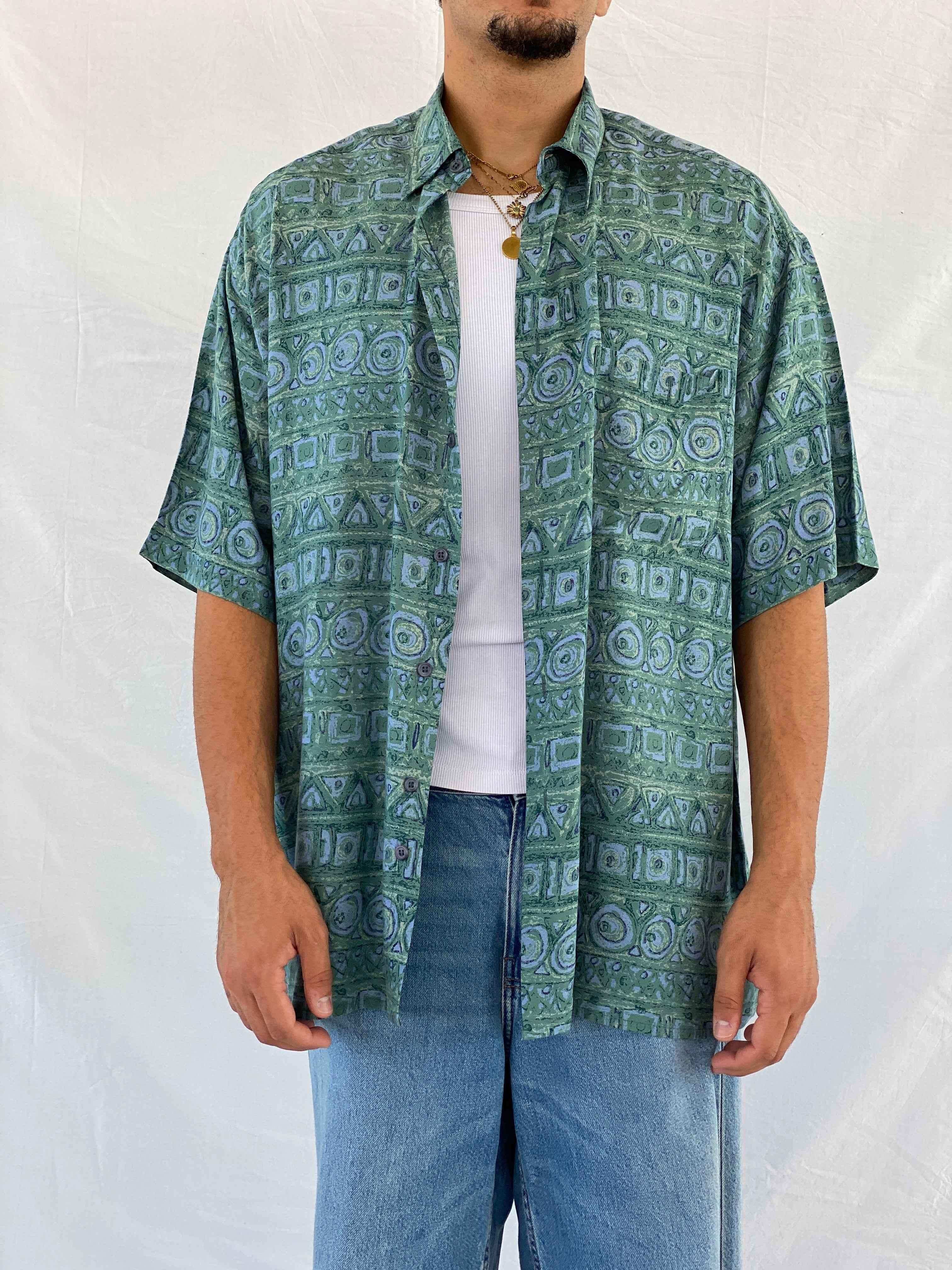 Marks & Spencer Shirt - Balagan Vintage Half Sleeve Shirt 00s, 90s, Abdullah, half sleeve shirt, men, NEW IN