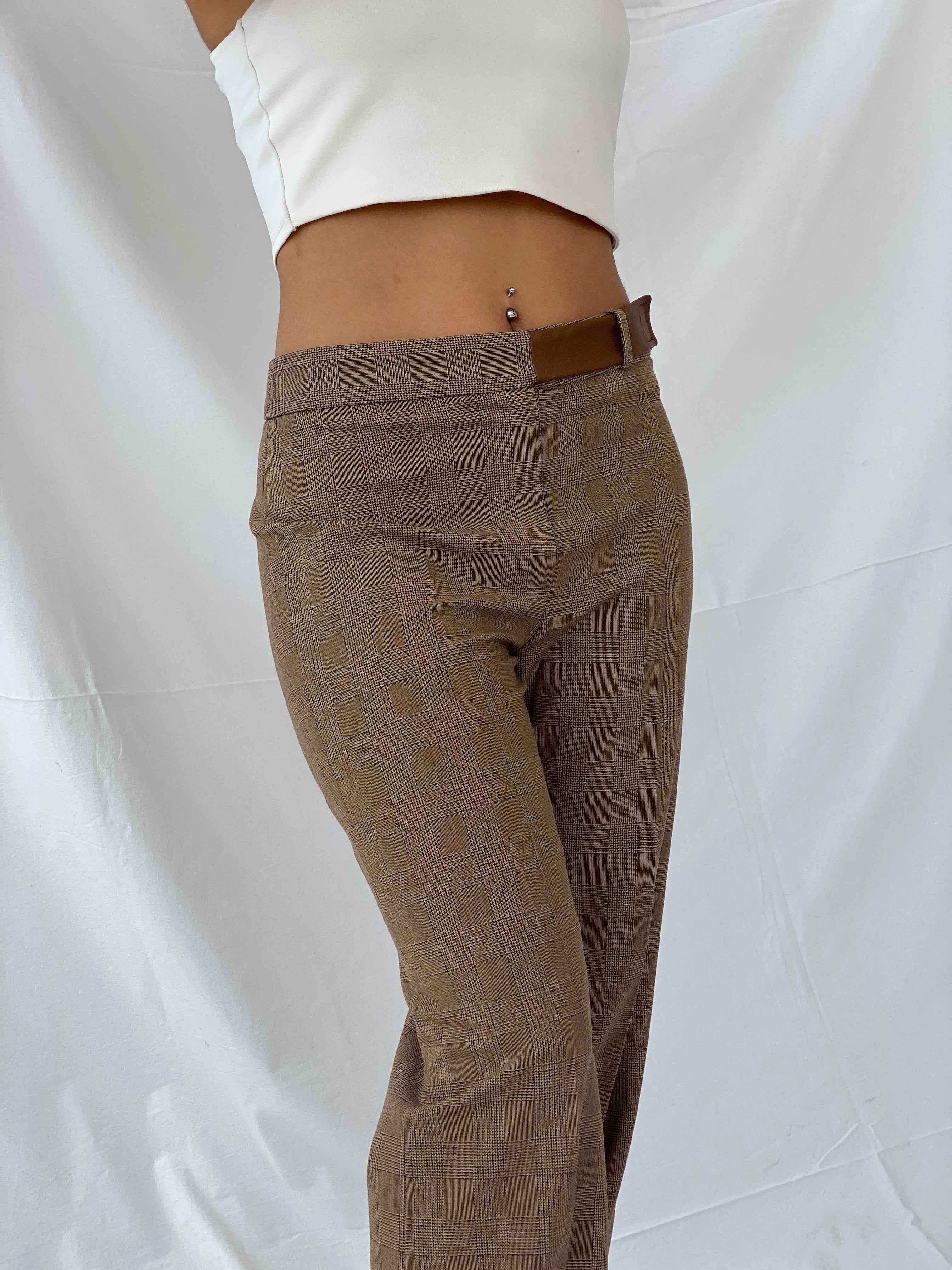 Vintage Alfredo Plaid Pants - Balagan Vintage Pants 00s, 90s, Taima