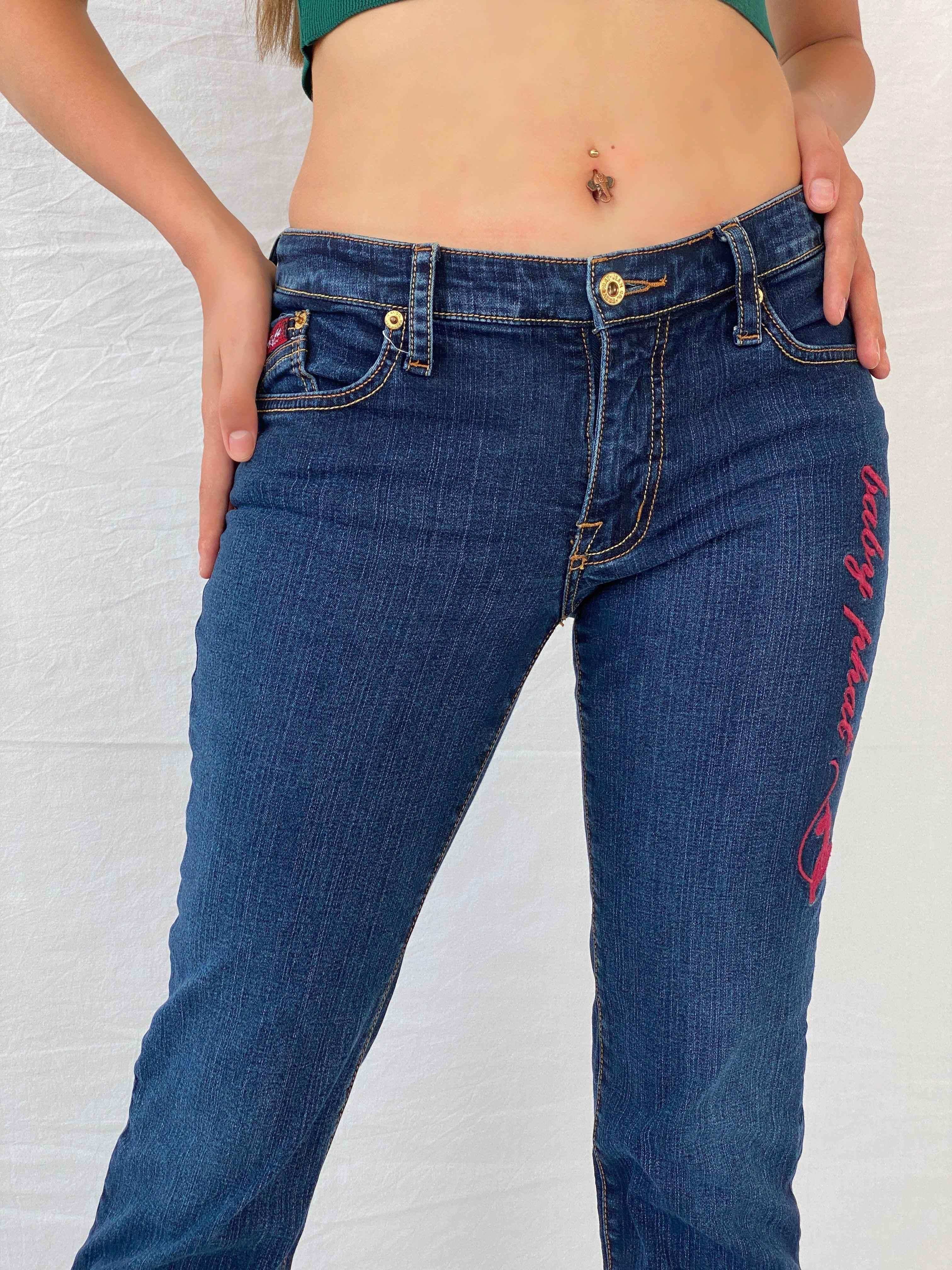 Y2K Baby Phat Low Rise Jeans - Balagan Vintage Jeans 00s, 90s, baby phat, jeans, low rise, low rise jeans, Mira