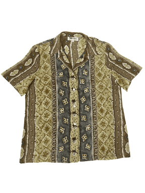 Vintage Mirumer Fashion Printed Shirt - Balagan Vintage
