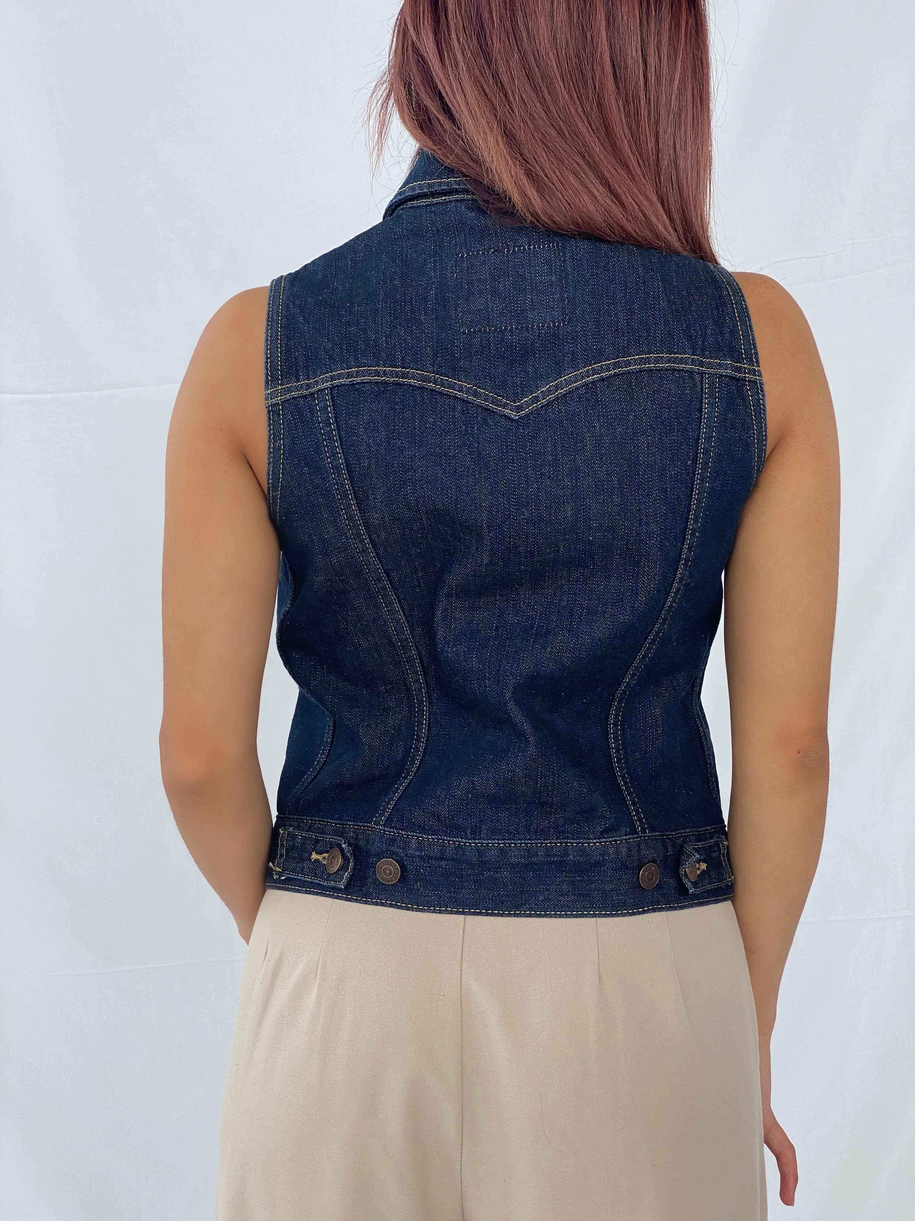 Levi’s Denim Vest - Balagan Vintage Denim Vest 00s, 90s, denim, denim vest, levis, Taima