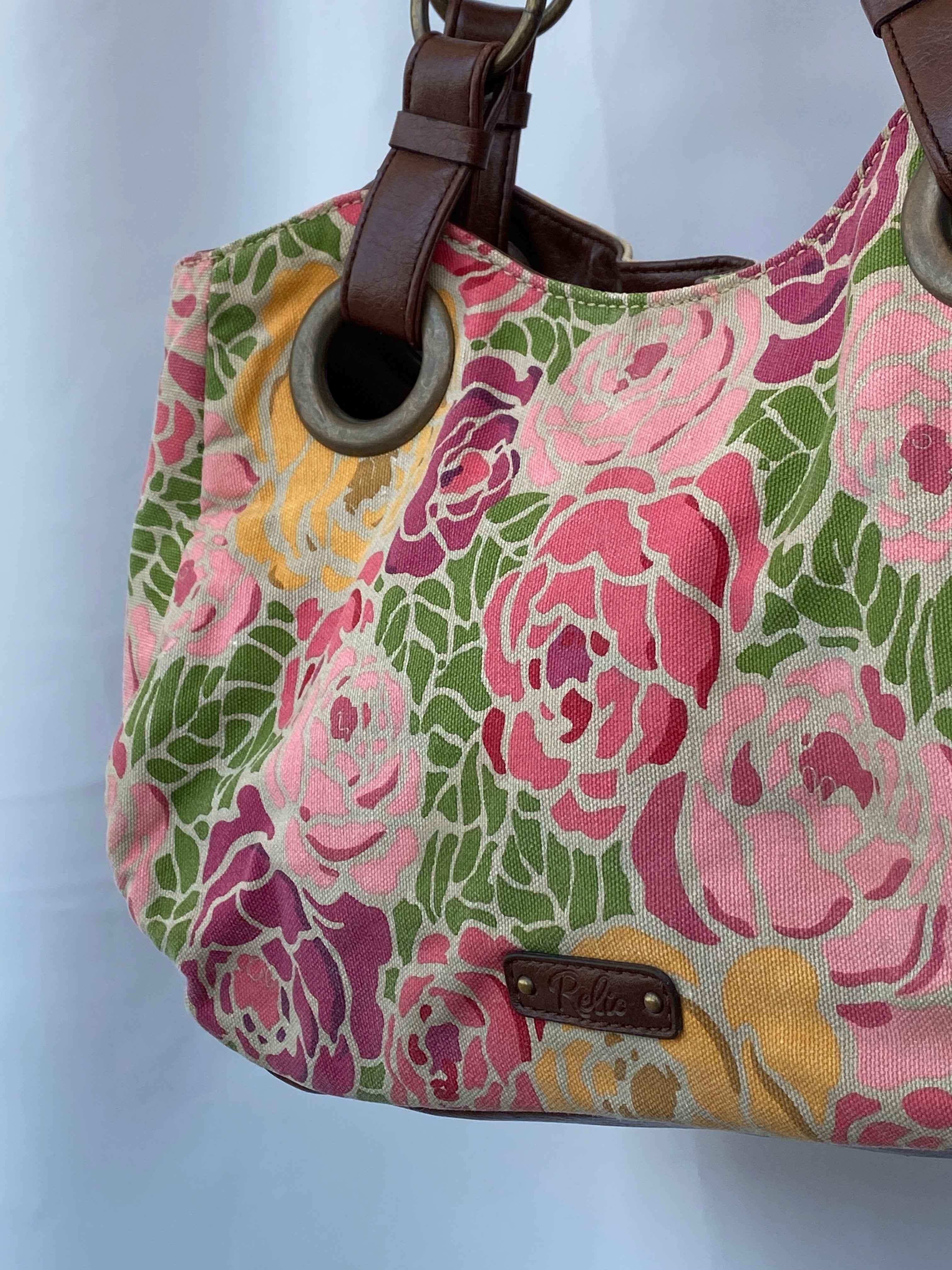 Vintage Relic Floral Shoulder Bag - Balagan Vintage Shoulder Bag 90s, shoulder bag