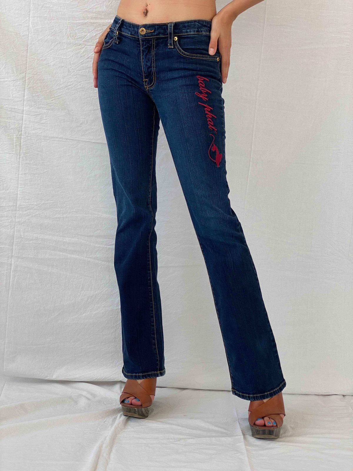 Y2K Baby Phat Low Rise Jeans - Balagan Vintage