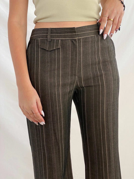 IPEKYOL Office Striped Pants - Balagan Vintage Pants 00s, Juana, pants, striped pants, women pants