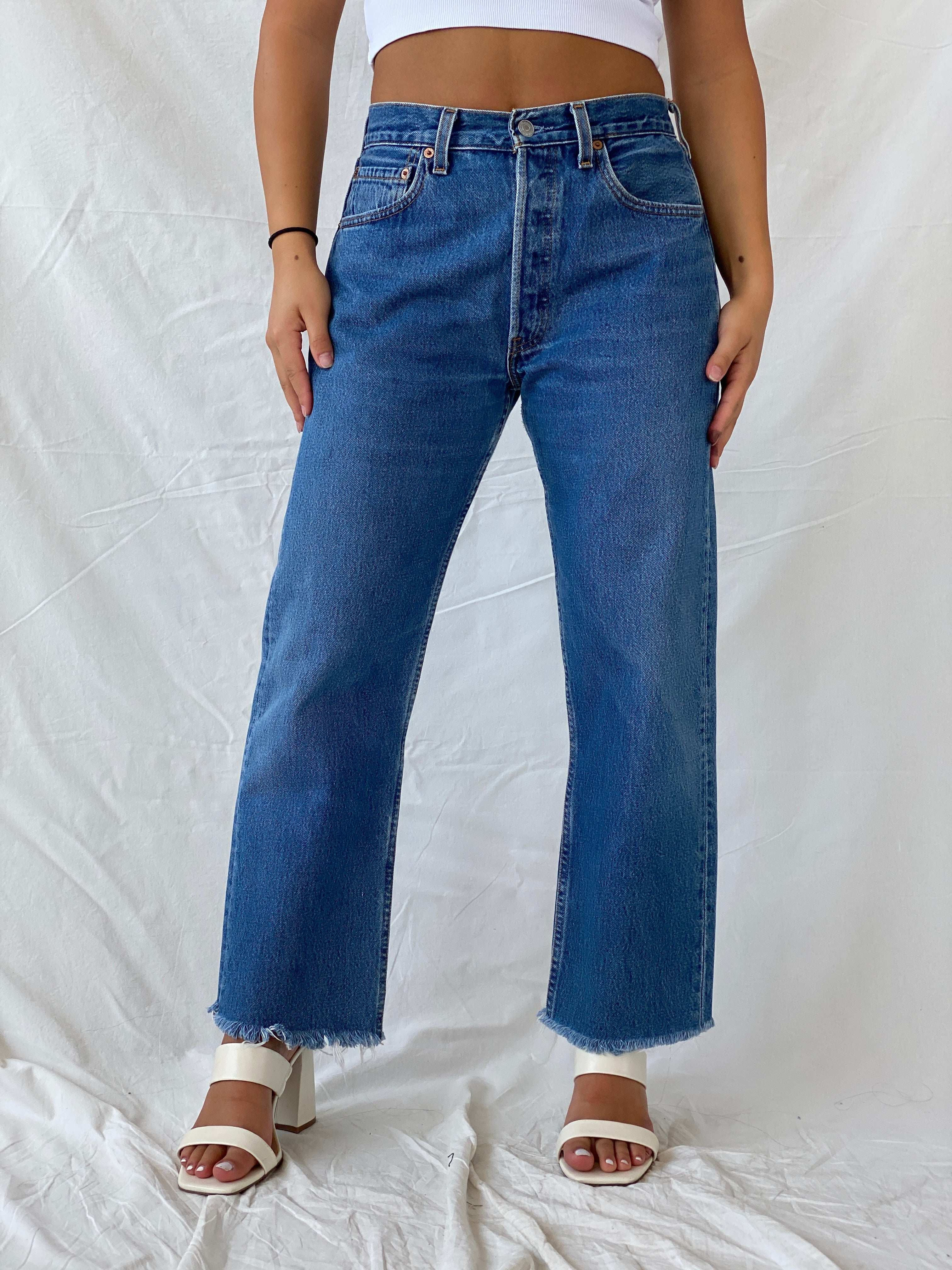 Levi's 501 Cut Womens Jeans - Balagan Vintage Jeans 00s, denim, jeans, Lana, levis, levis jeans