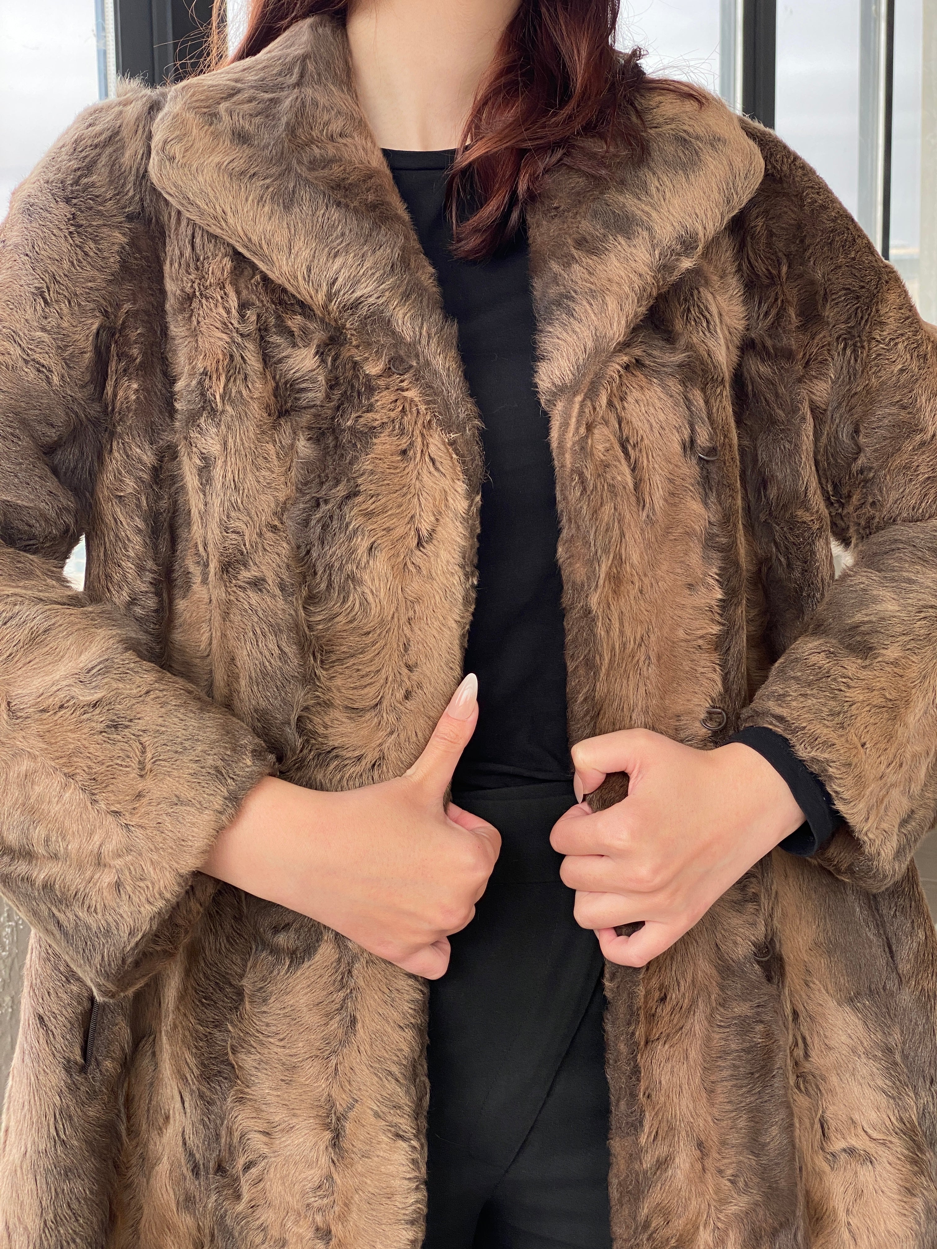 Luxurious Vintage Blankenburg Frankenthal/Pfalz Real Fur Coat - M - Balagan Vintage Coat Ayah, coat, fur jacket, rare find, rare vintage, vintage coat, winter