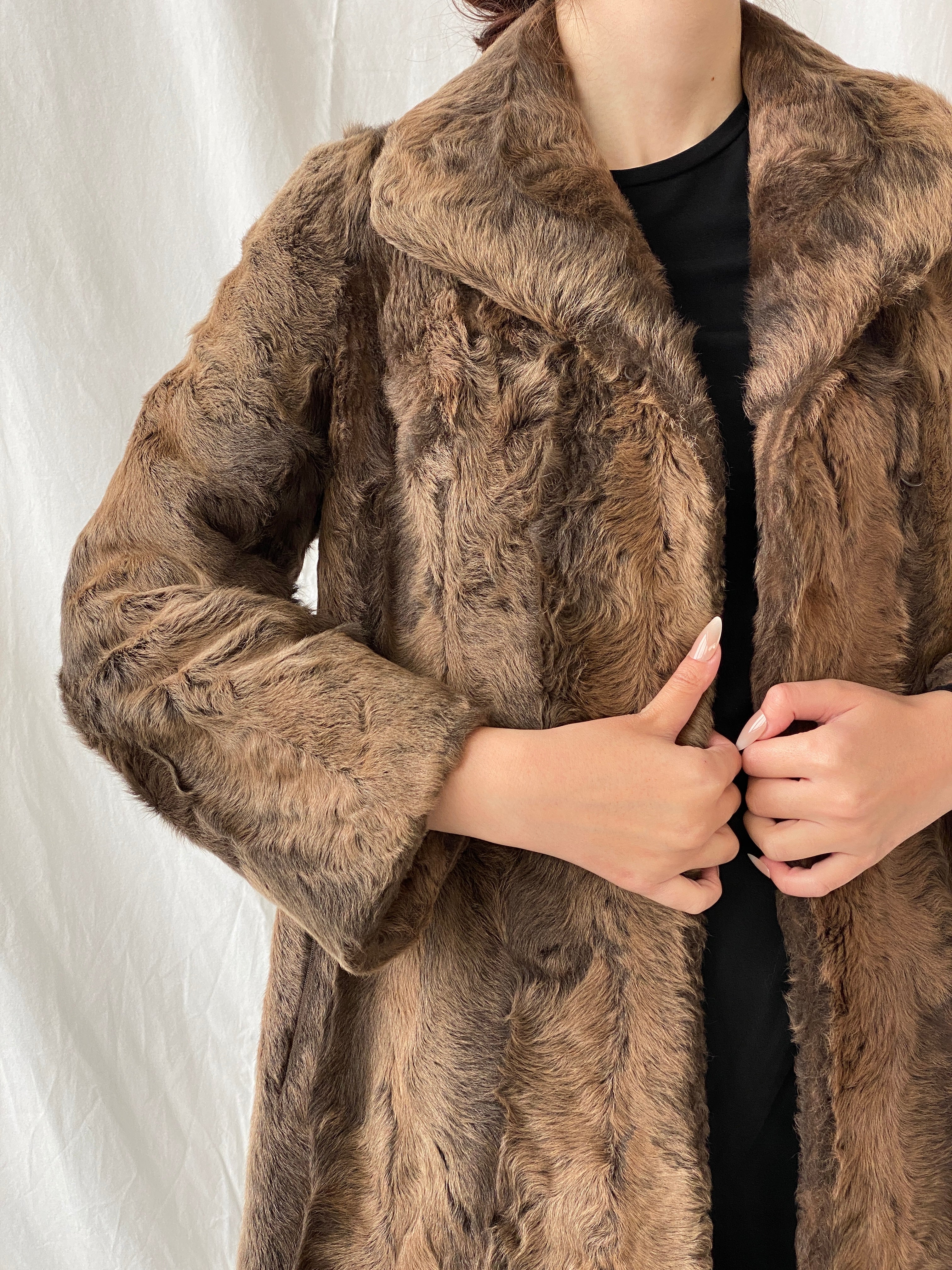 Luxurious Vintage Blankenburg Frankenthal/Pfalz Real Fur Coat - M - Balagan Vintage Coat Ayah, coat, fur jacket, rare find, rare vintage, vintage coat, winter