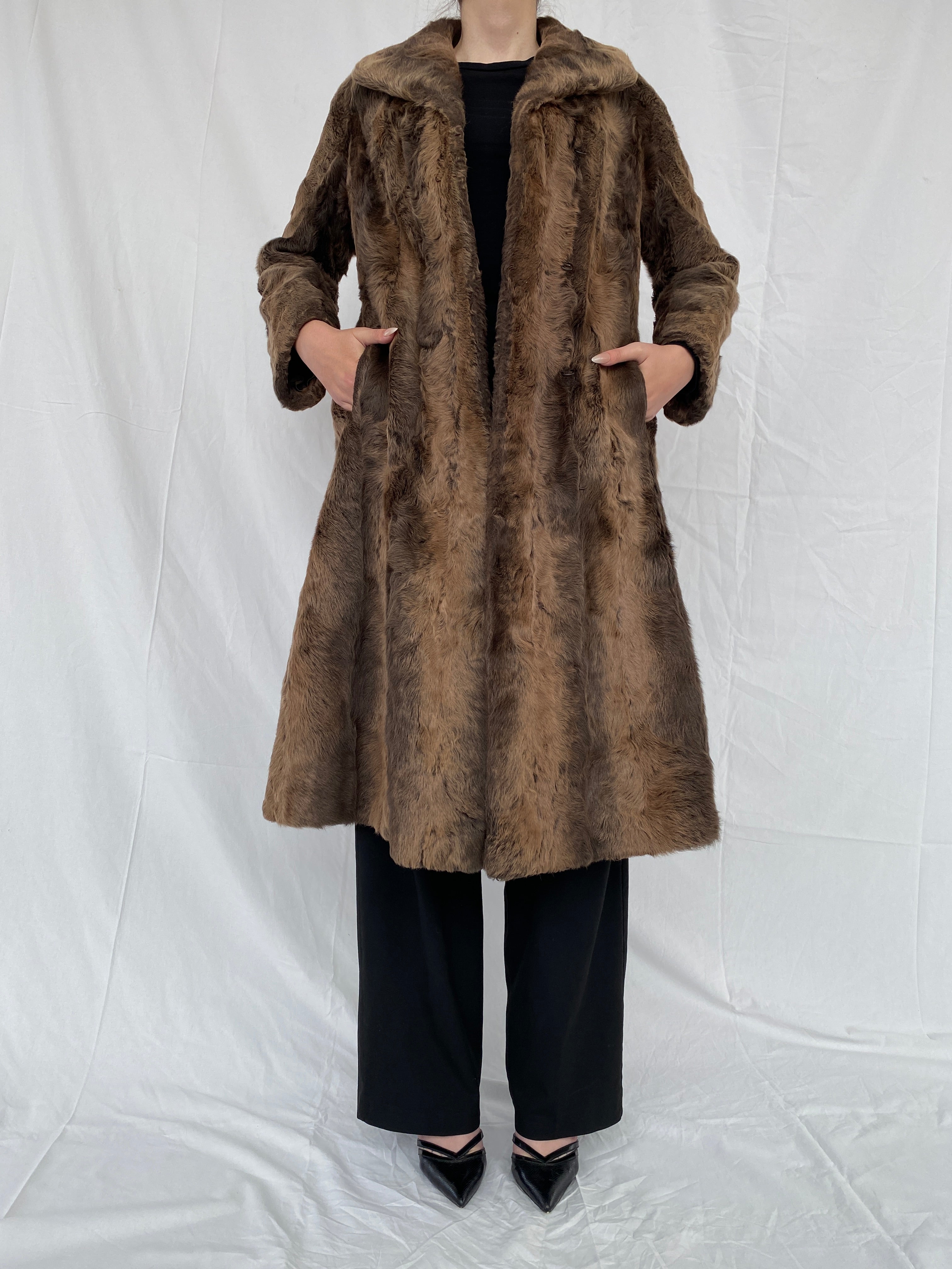 Luxurious Vintage Blankenburg Frankenthal/Pfalz Real Fur Coat - M - Balagan Vintage Coat Ayah, coat, fur jacket, rare find, rare vintage, vintage coat, winter