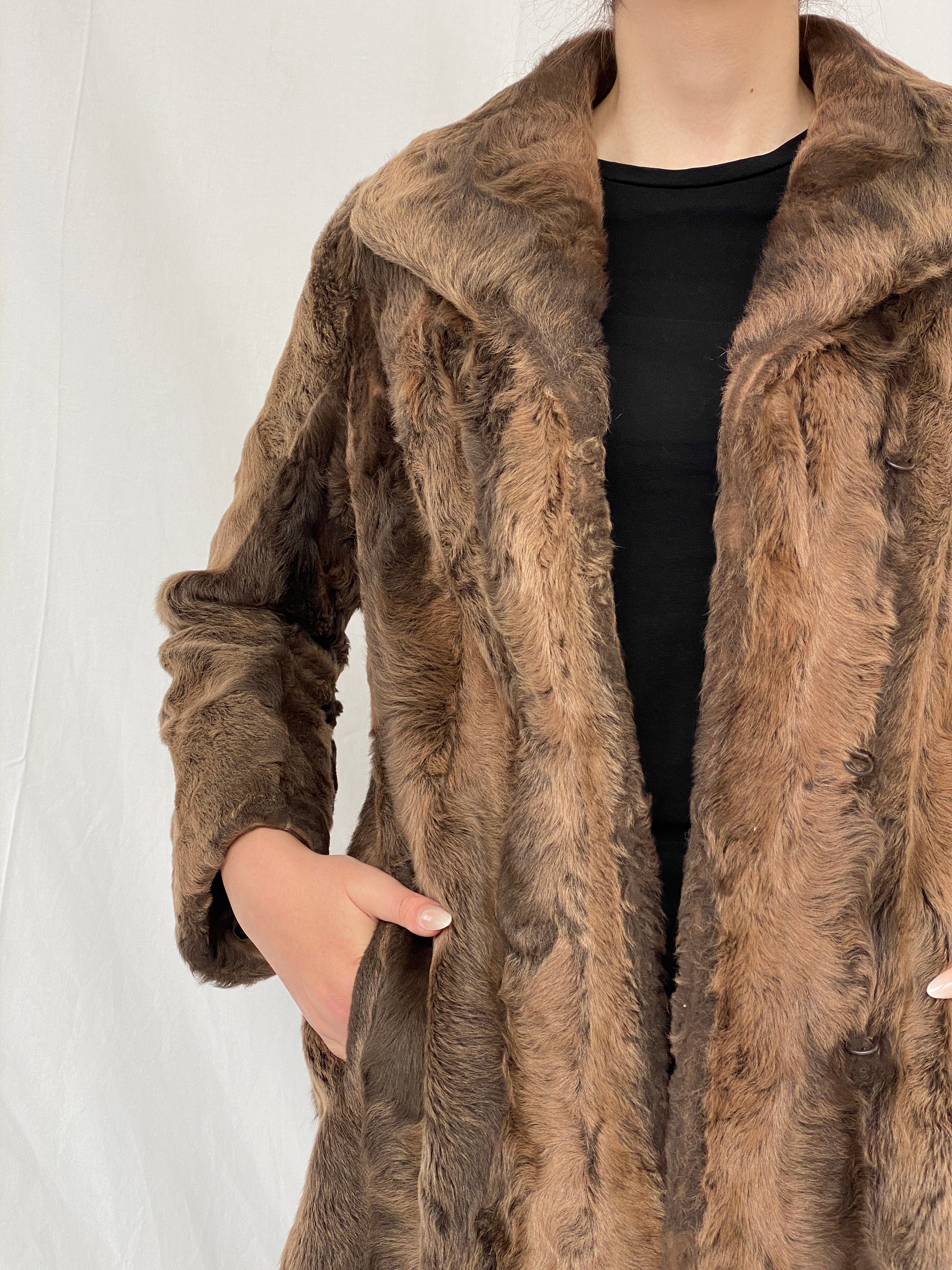 Luxurious Vintage Blankenburg Frankenthal/Pfalz Real Fur Coat - M - Balagan Vintage Coat Ayah, coat, fur jacket, rare find, rare vintage, vintage coat, winter