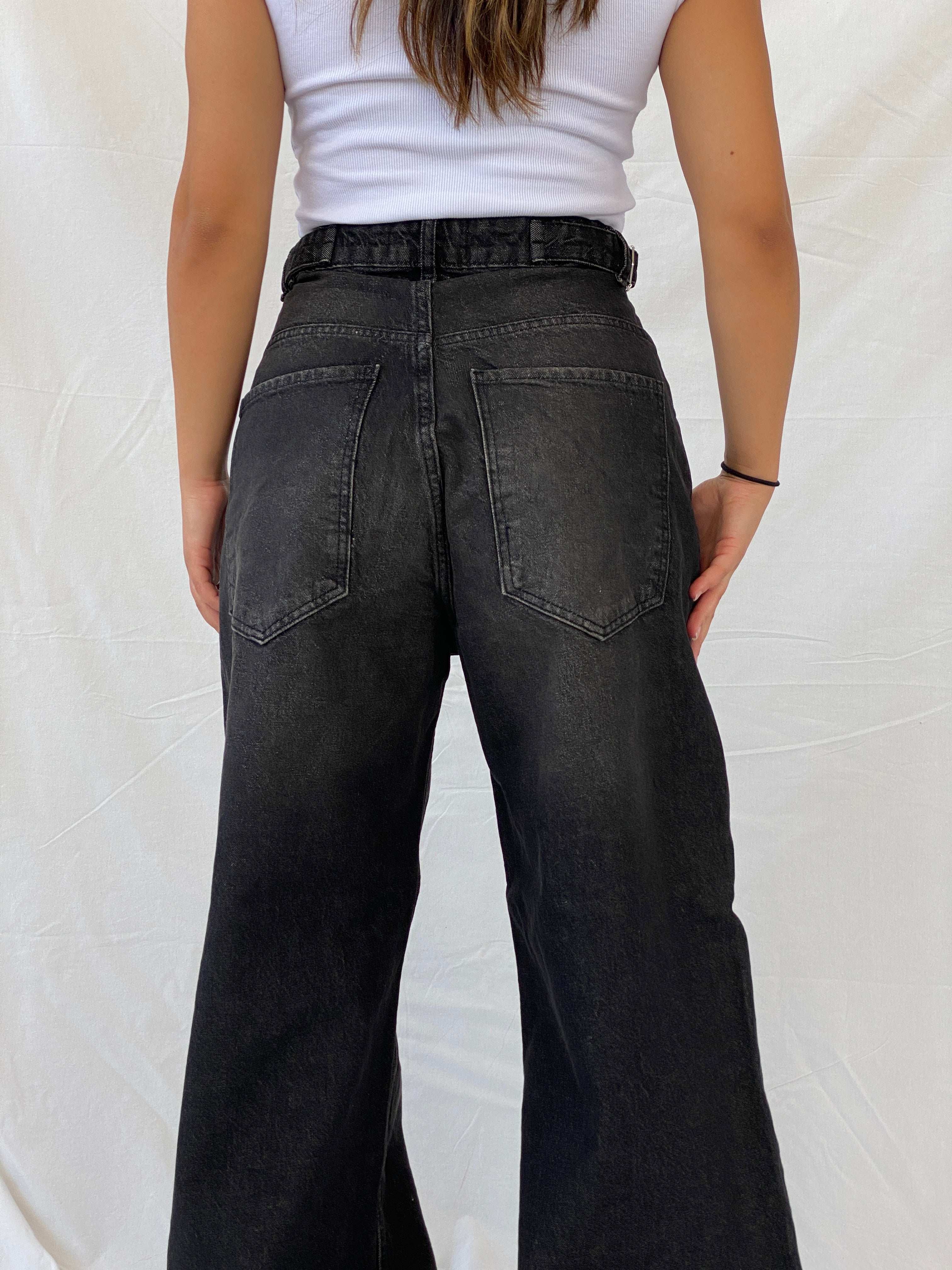 NWT Alien Baggy Black High Rise Streetwear Jeans - 36EUR - Balagan Vintage Jeans 00s, consignment, denim, jeans, Lana, Saif