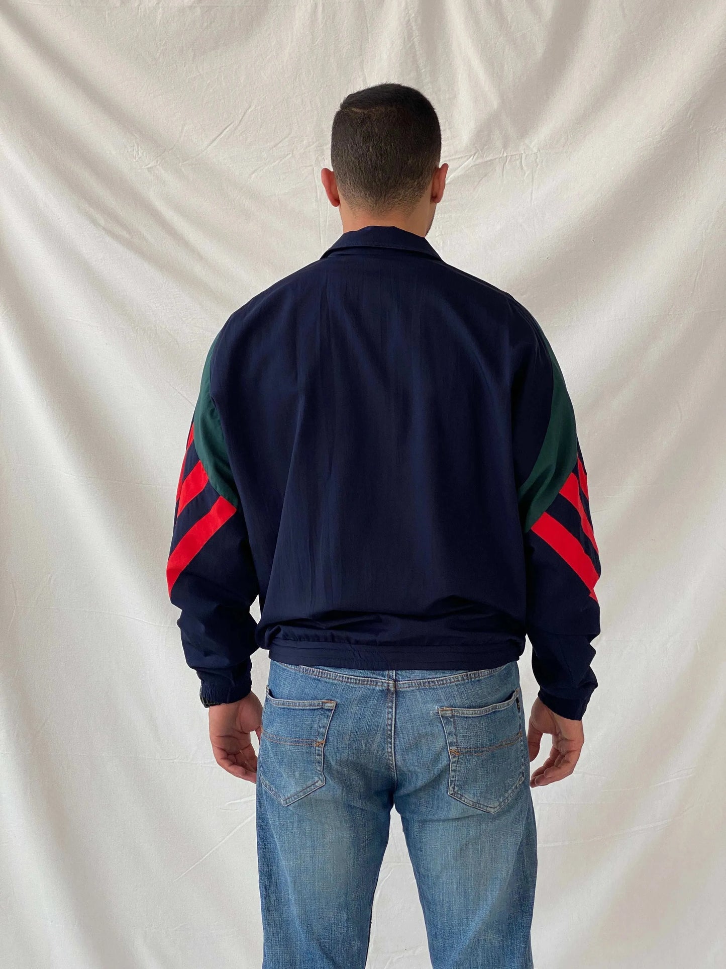 Rare Original 70s/80s Fong Leng Designer Windbreaker Jacket - L - Balagan Vintage Windbreaker Jacket 90s, Ramez, summer, vintage windbreaker, windbreaker, windbreaker jacket