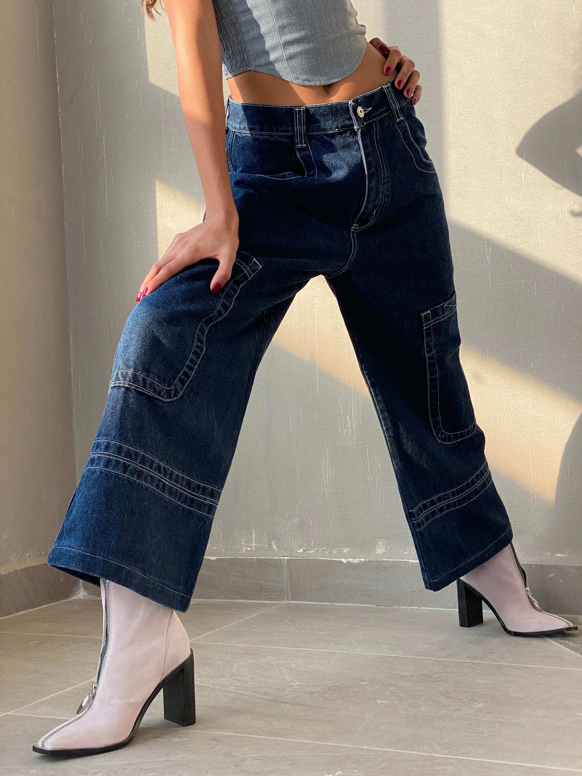 Simply The Best Hip Hop Style Baggy Jeans - Balagan Vintage Jeans 00s, HipHop, hiphop jeans, Tojan