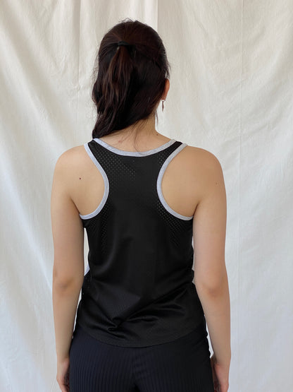 Star Wars Train Like A Jedi Sports Gray & Black Tank Top - M - Balagan Vintage Sleeveless Top 00s, Ayah, consignment, NEW IN, Rand, summer, women top