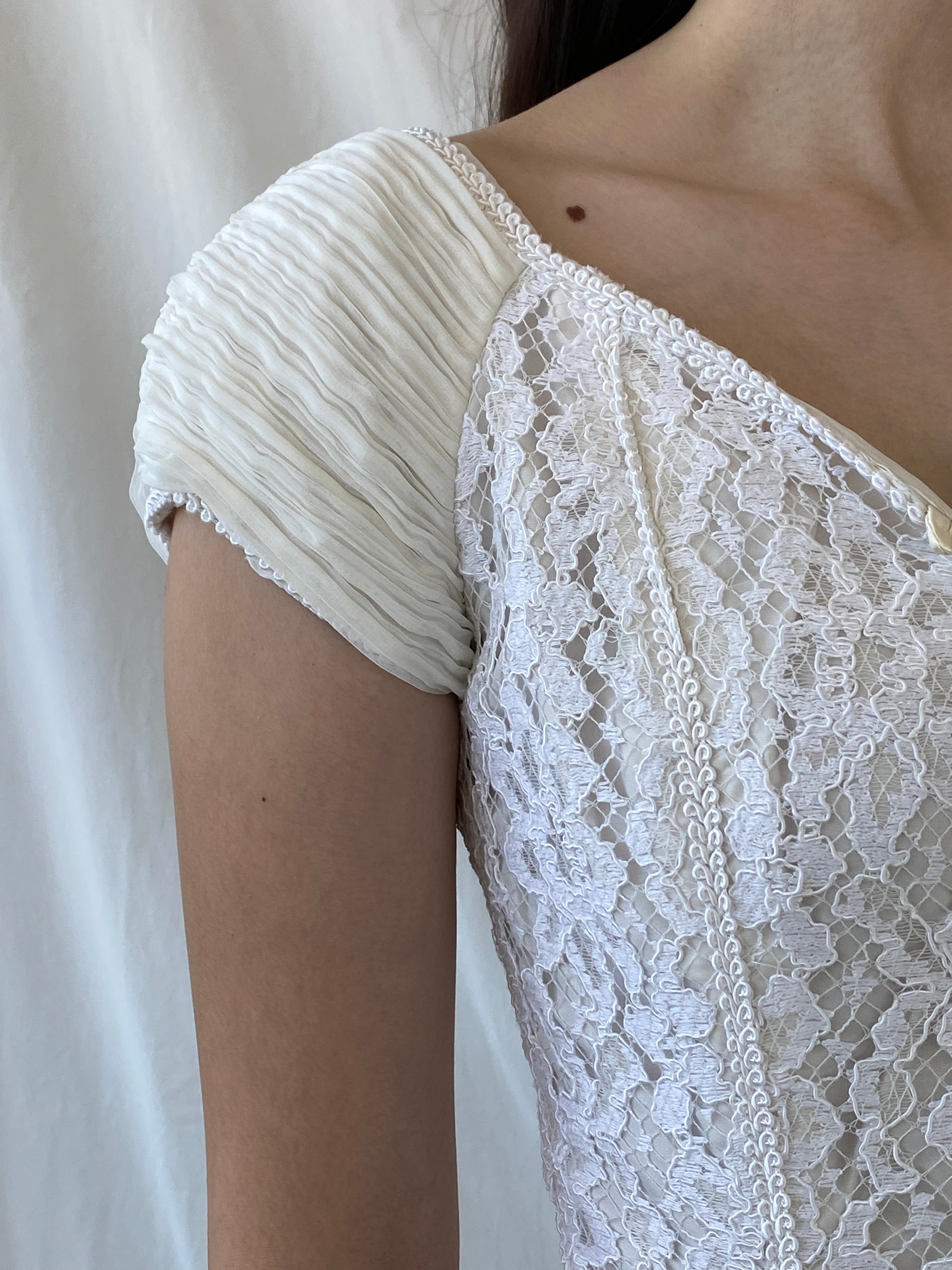 Stunning Vintage 90s Jean Allen London Lace Bustier Victorian Boned Corset Top - S - Balagan Vintage Sleeveless Top 00s, Ayah, beaded, consignment, designer, Janan, NEW IN, rare find, rare vintage, summer, women top