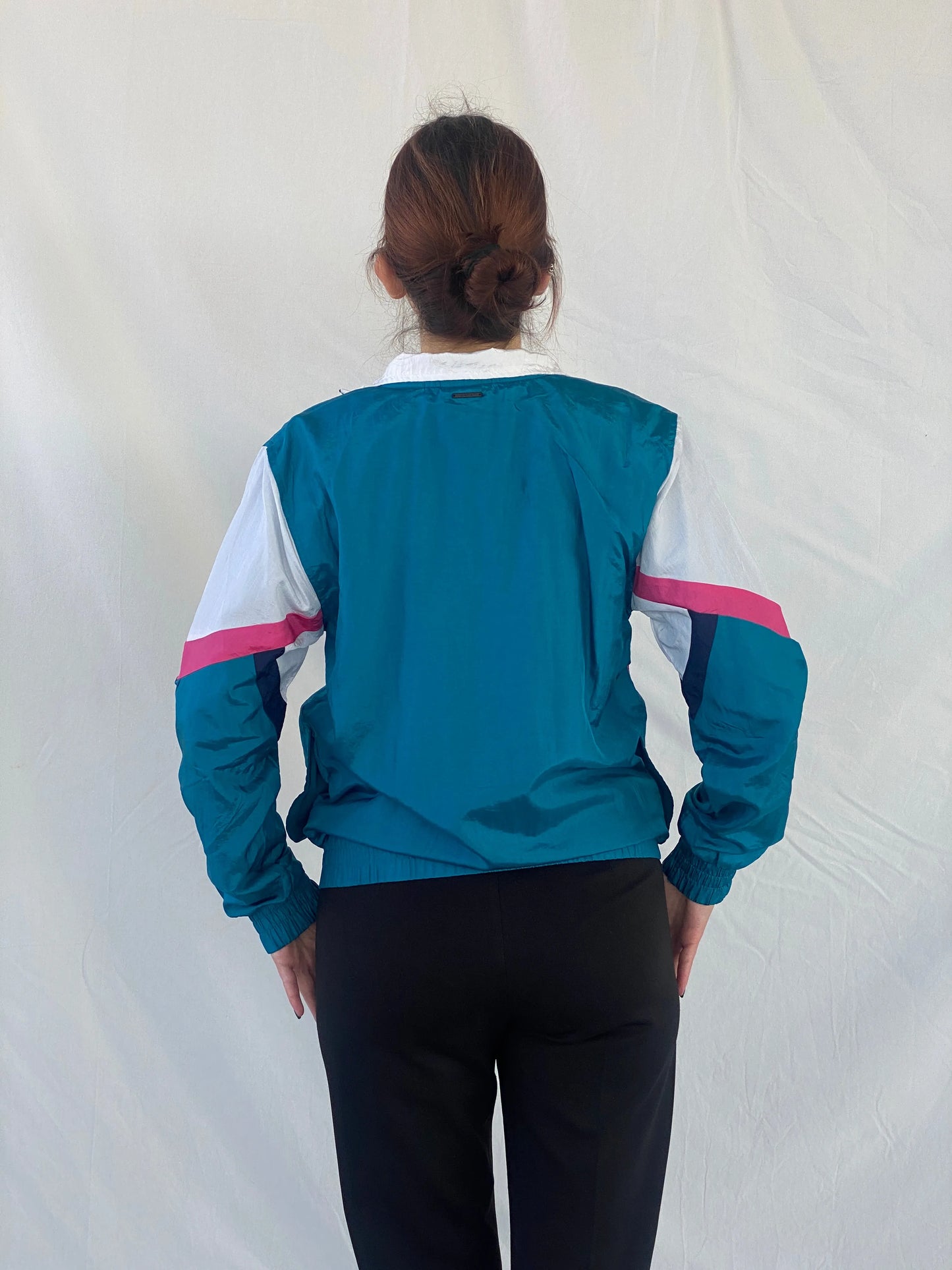Umbro Premier Blue Color-block Women’s Windbreaker Track Jacket - S - Balagan Vintage Windbreaker Jacket 00s, Ayah, Coats&Jackets, consignment, Melika, vintage, vintage windbreaker, windbreaker, windbreaker jacket, women, Women's Windbreaker Jackets