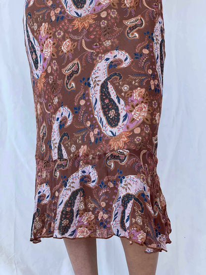 Vintage 2,4 KARAT Maxi Dress - Balagan Vintage Midi Dress 00s dress, 90s dress, Deals, floral dress, midi dress, Mira