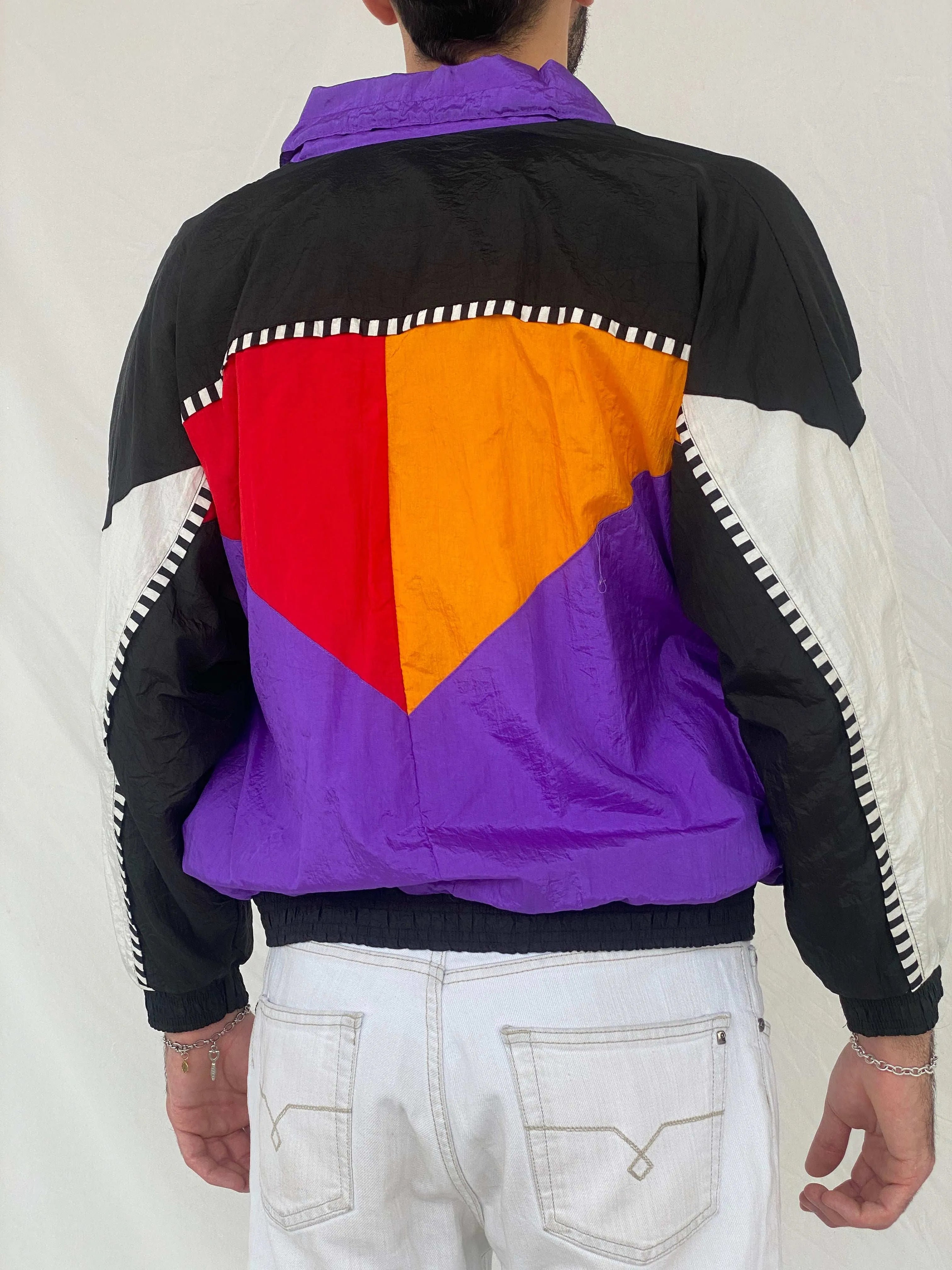 Vintage 80s Casual Isle Windbreaker Jacket - S - Balagan Vintage Windbreaker Jacket 00s, 90s, Awsam, vintage windbreaker, windbreaker