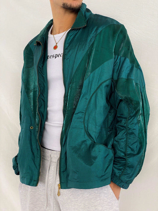 Vintage 80s/90s Active Fronter Windbreaker Jacket - Balagan Vintage Windbreaker Jacket 80s, 90s, Abdullah, windbreaker, windbreaker jacket