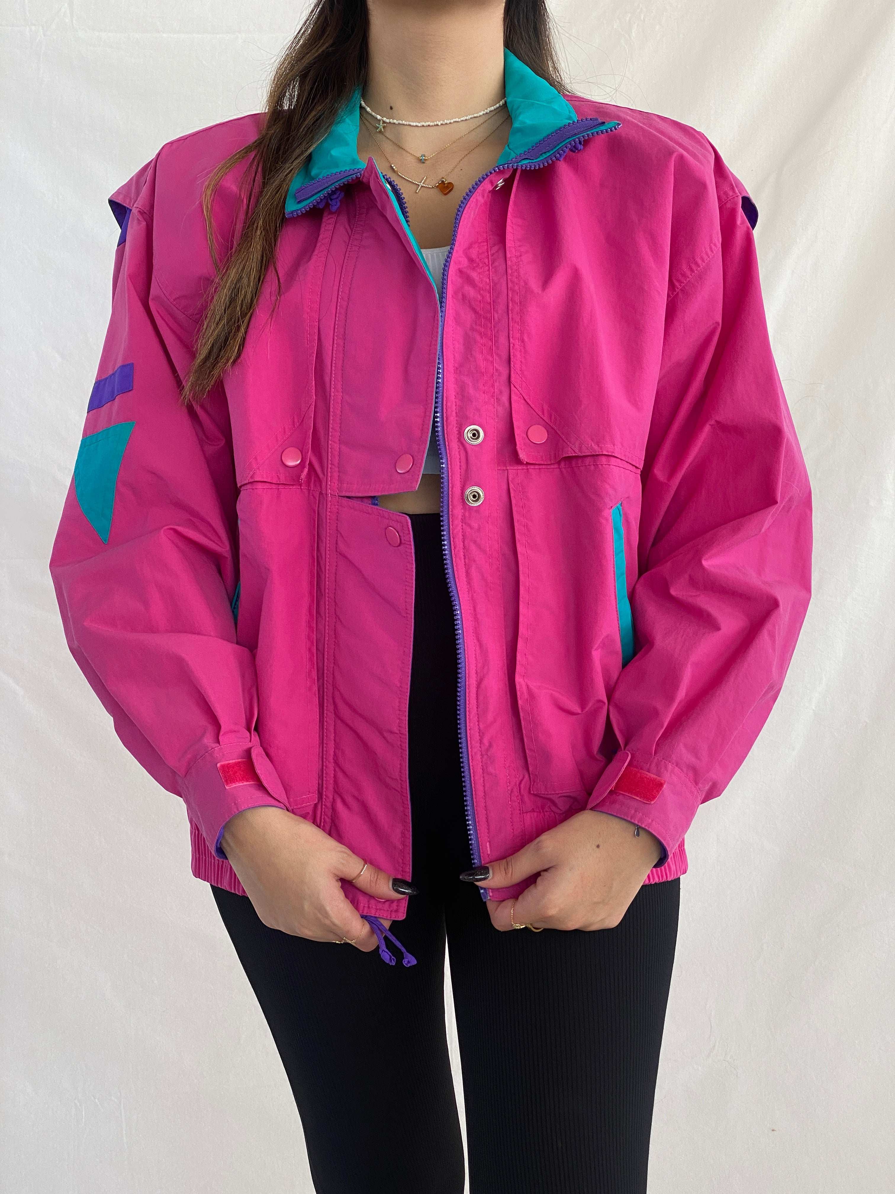 Vintage 80s/90s Cabin Creek Heavy Windbreaker Jacket - Balagan Vintage Windbreaker Jacket 80s, 90s, Juana, vintage windbreaker, windbreaker jacket