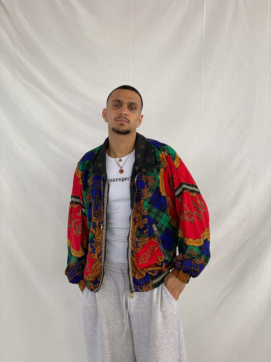 Vintage 80s/90s Giacca Sport Windbreaker Jacket - Balagan Vintage Windbreaker Jacket 80s, 90s, Abdullah, windbreaker, windbreaker jacket