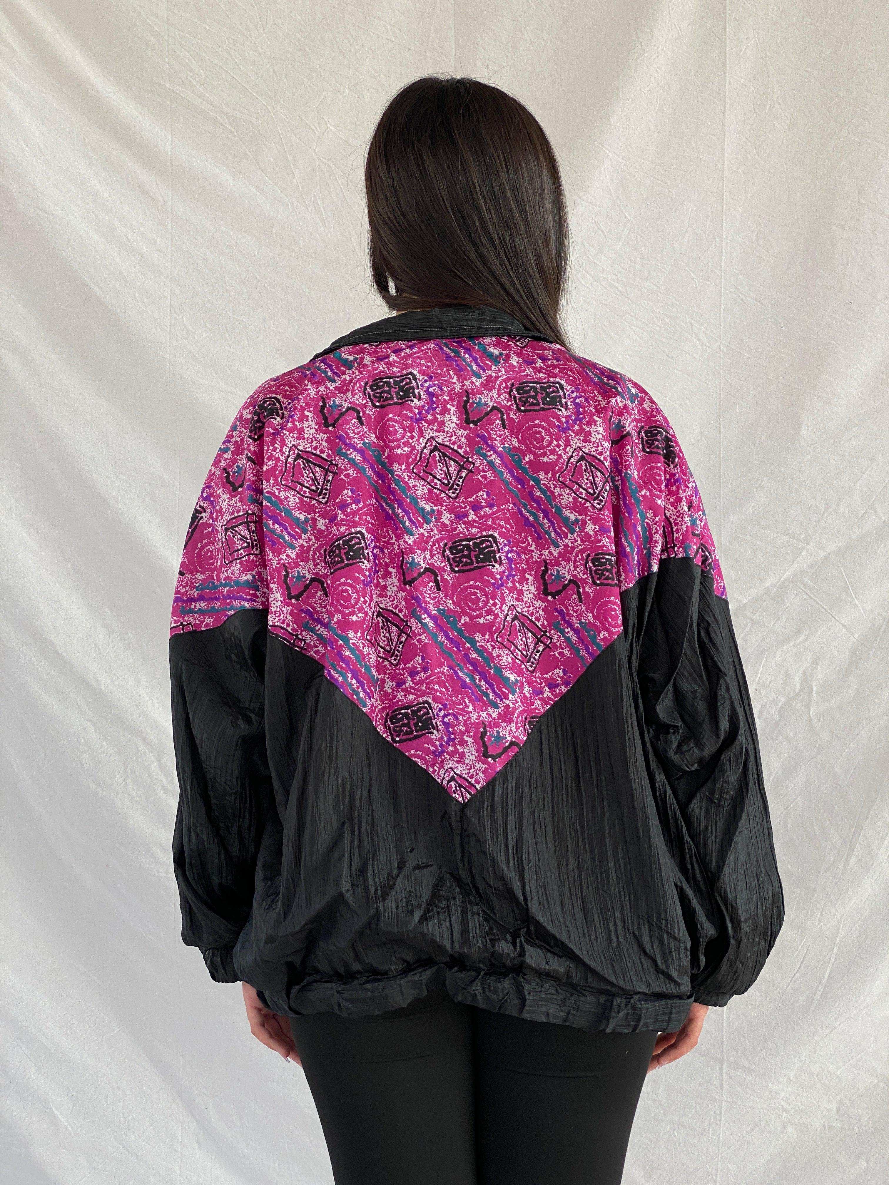 Vintage 80s/90s Lauren Brooke Windbreaker Jacket - Balagan Vintage Windbreaker Jacket 00s, 90s, Rama, Windbreaker Jacket