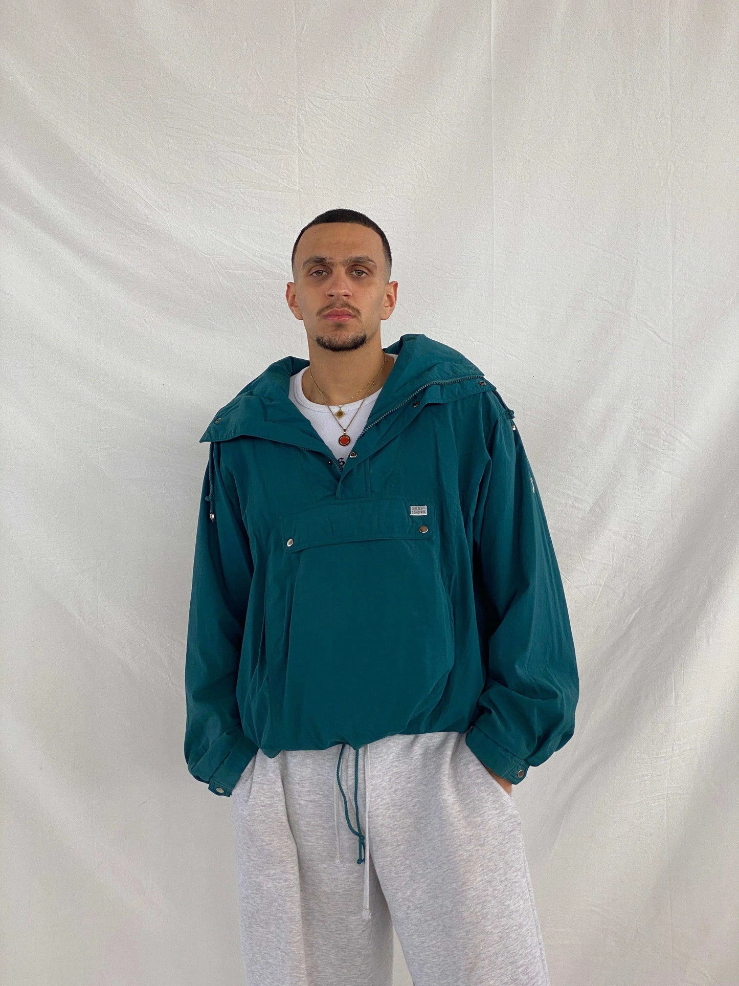 Vintage 80s/90s Schöffel Windbreaker Sweater - Balagan Vintage Windbreaker Sweater 00s, 90s, Abdullah, windbreaker