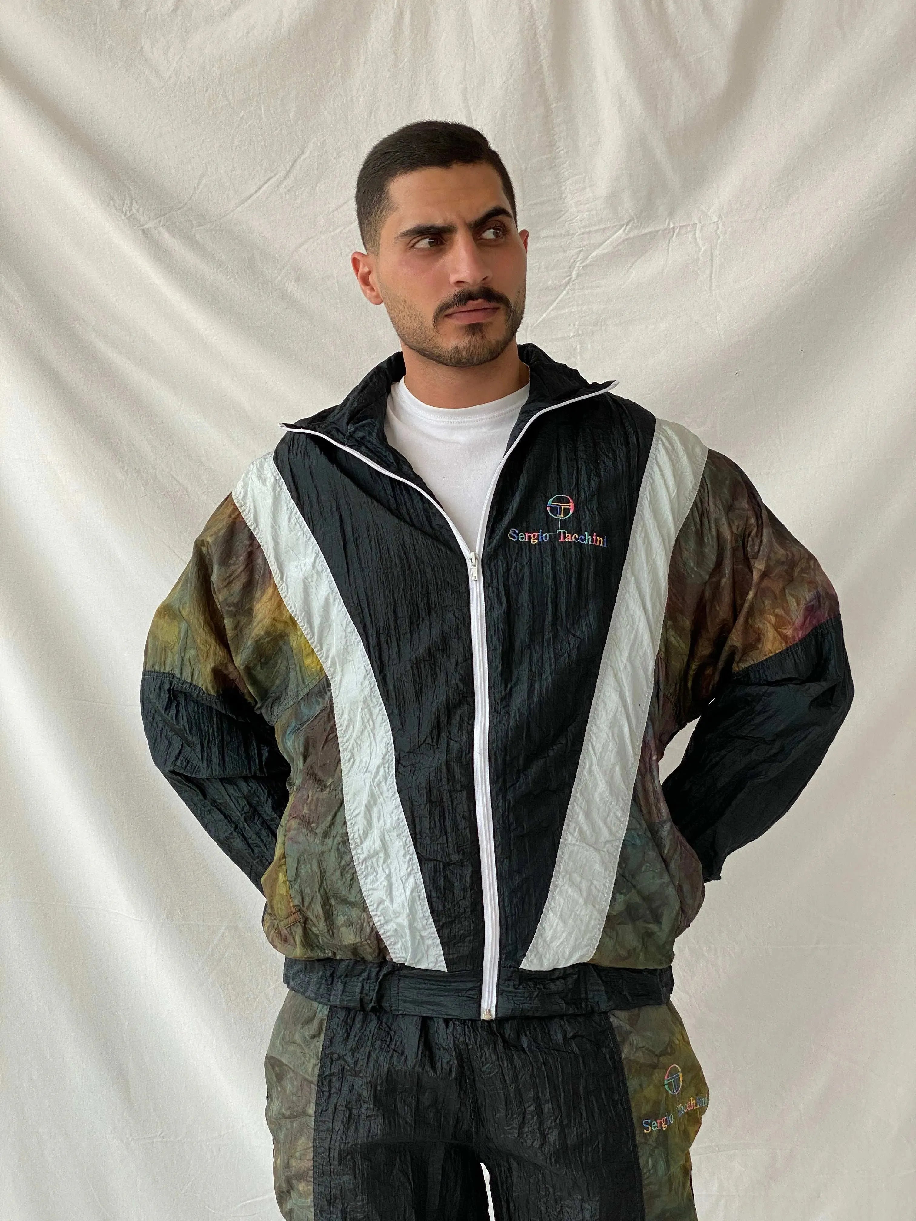 【SERGIO TACCHINI】80~90s トラックジャケット S Y2K SERGIO TACCHINI】80~90s トラックジャケット S Y2K