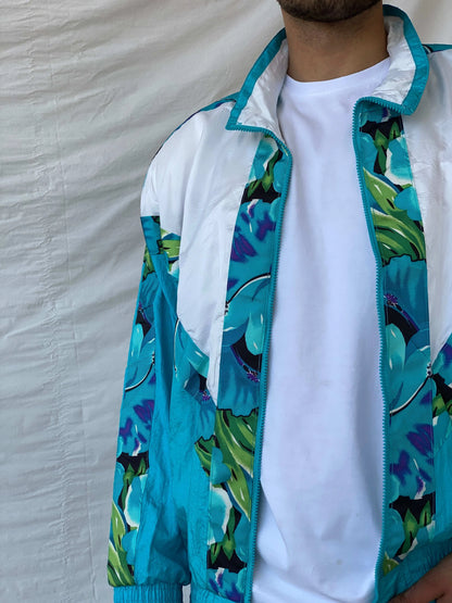 Vintage 80s/90s Westbound Sport Windbreaker Jacket - XL - Balagan Vintage Windbreaker Jacket 90s, Ramez, summer, vintage windbreaker, windbreaker, windbreaker jacket