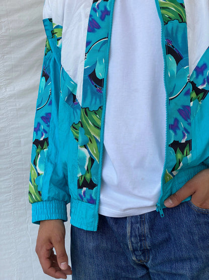 Vintage 80s/90s Westbound Sport Windbreaker Jacket - XL - Balagan Vintage Windbreaker Jacket 90s, Ramez, summer, vintage windbreaker, windbreaker, windbreaker jacket