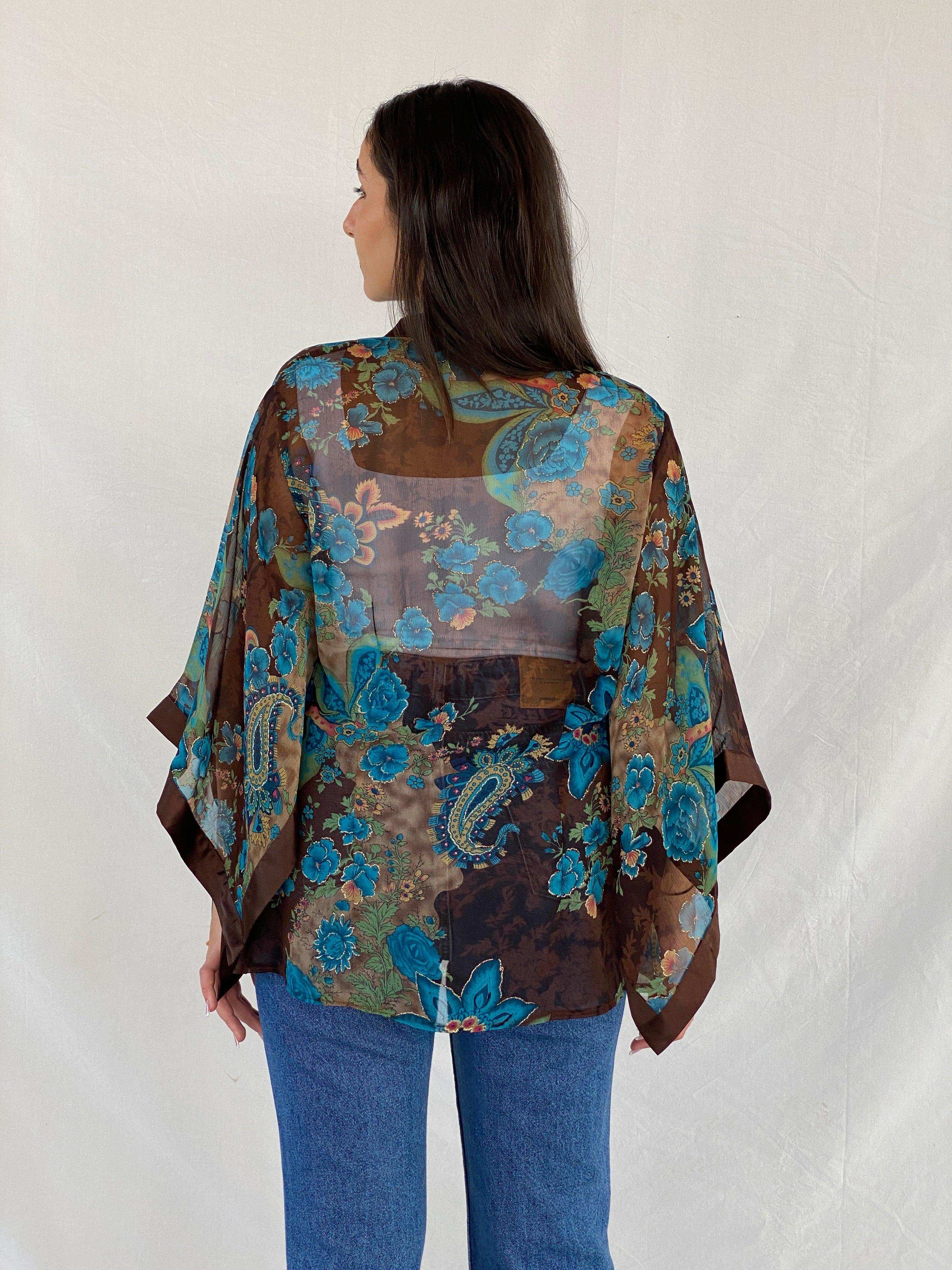 Vintage 90s Bay Kimono - Balagan Vintage Kimono 00s, 90s, Rama