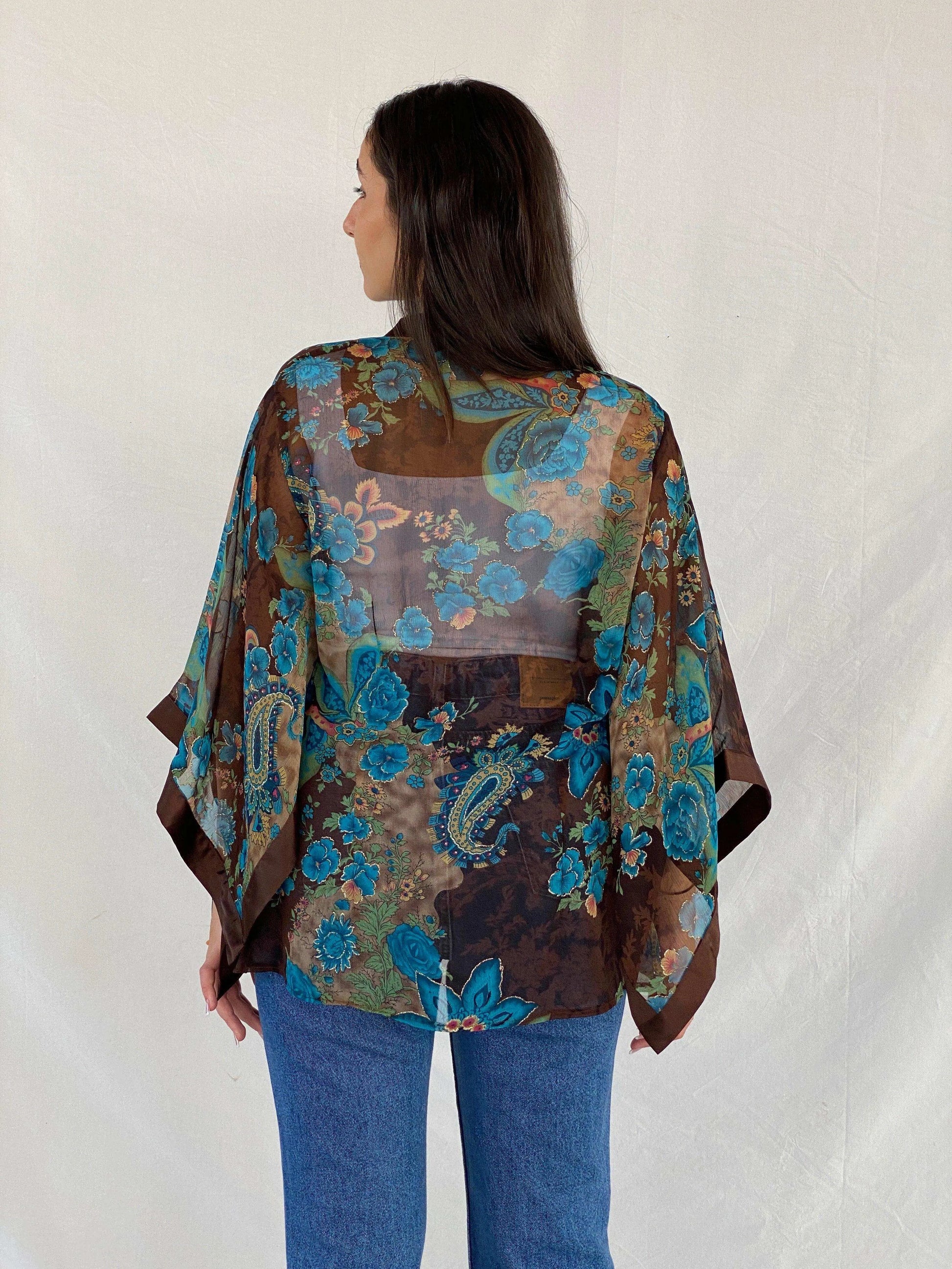 Vintage 90s Bay Kimono - Balagan Vintage Kimono 00s, 90s, Rama