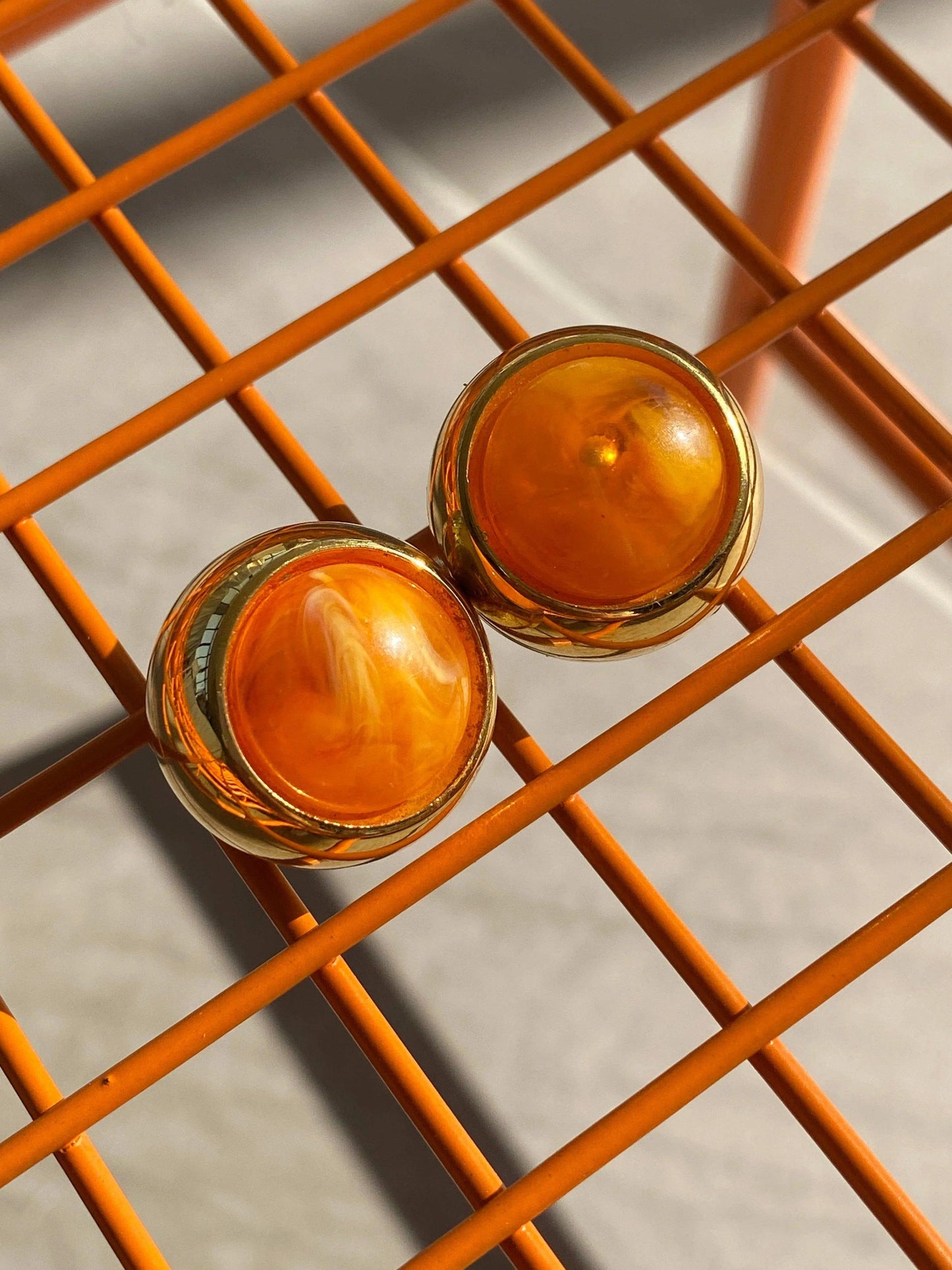 Vintage 90s Clip Back Earrings - Balagan Vintage Earrings 90s