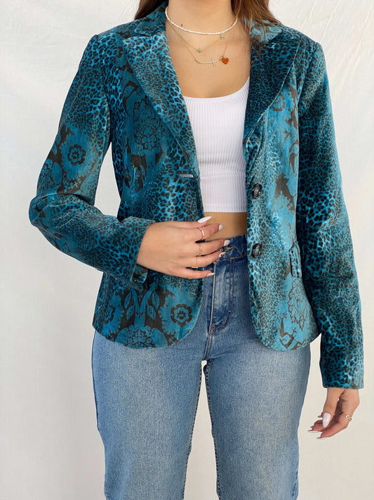 Vintage 90s Rosner Velvet Blazer - Balagan Vintage Blazer 90s, blazer, Juana